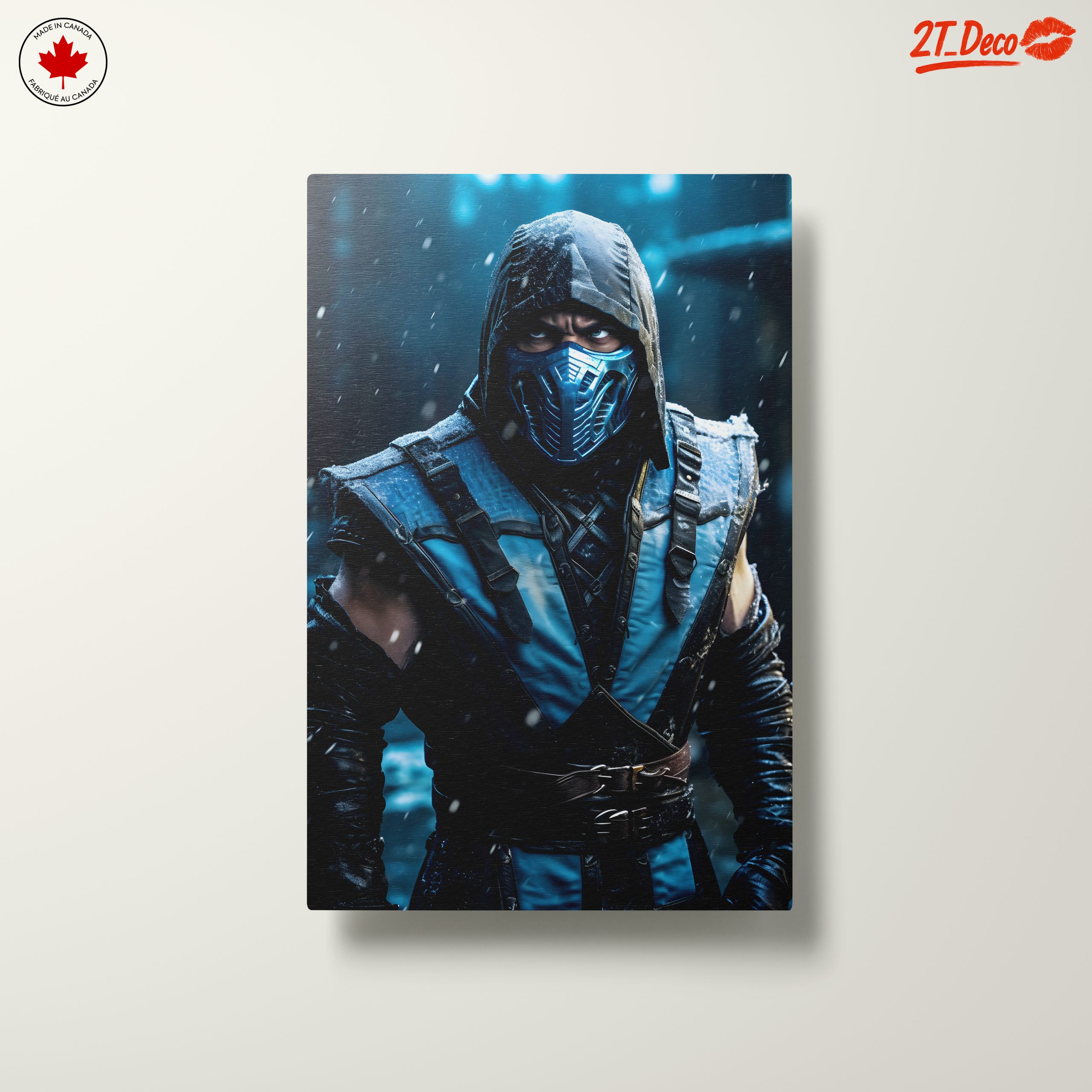 Mortal Kombat Character Art in Snow - Image 10