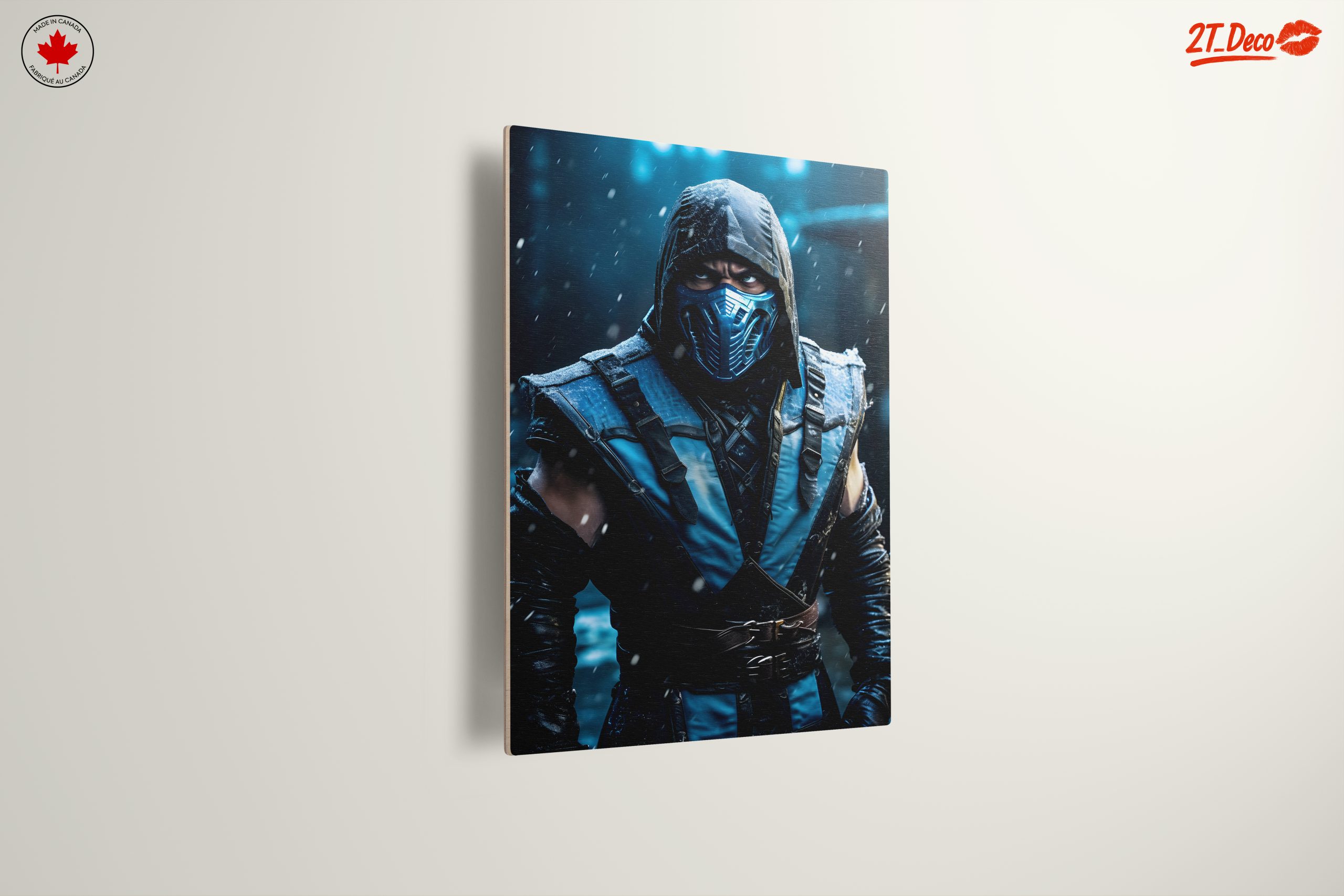 Mortal Kombat Character Art in Snow - Image 13