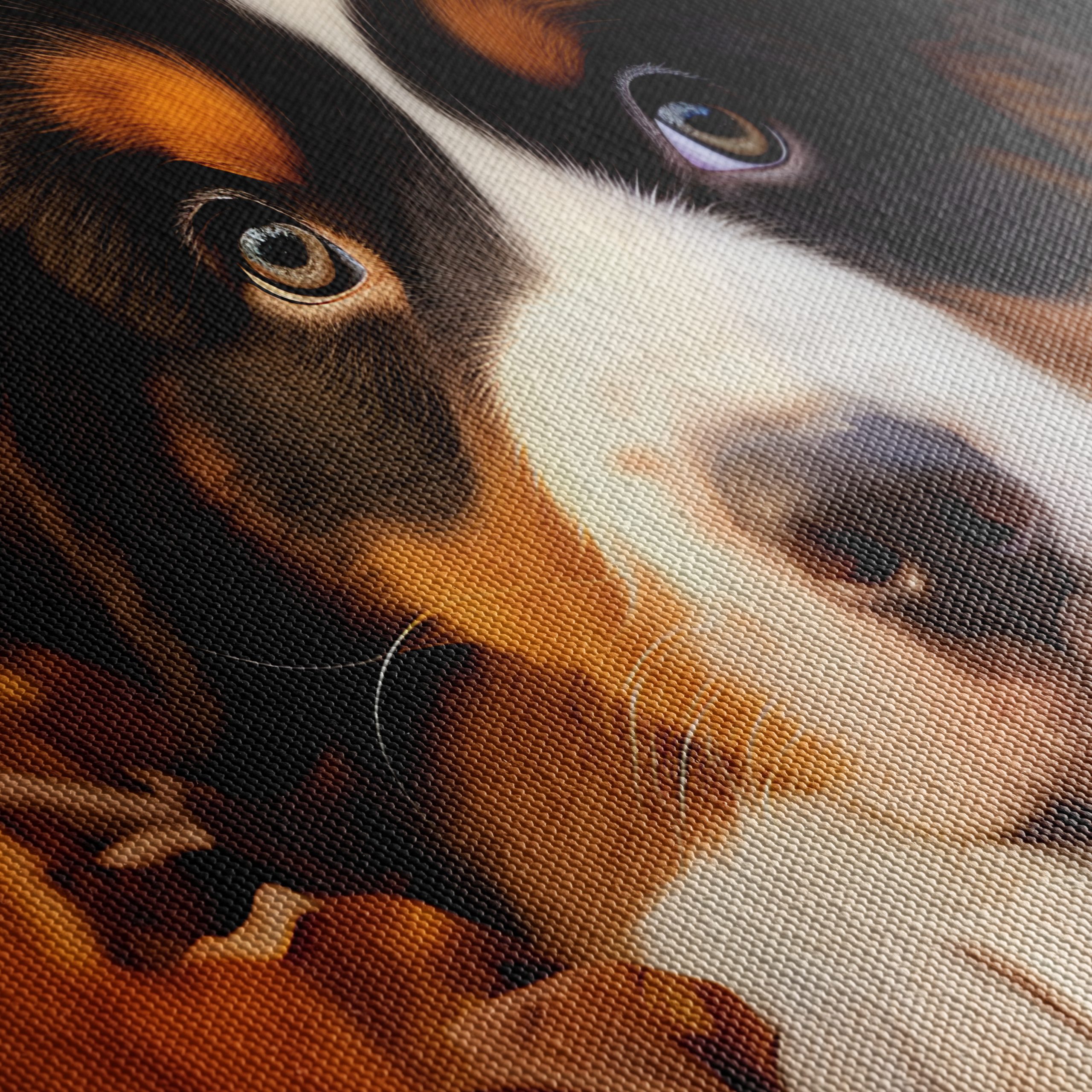 Cute Dog Lying in Leaves - Image 5