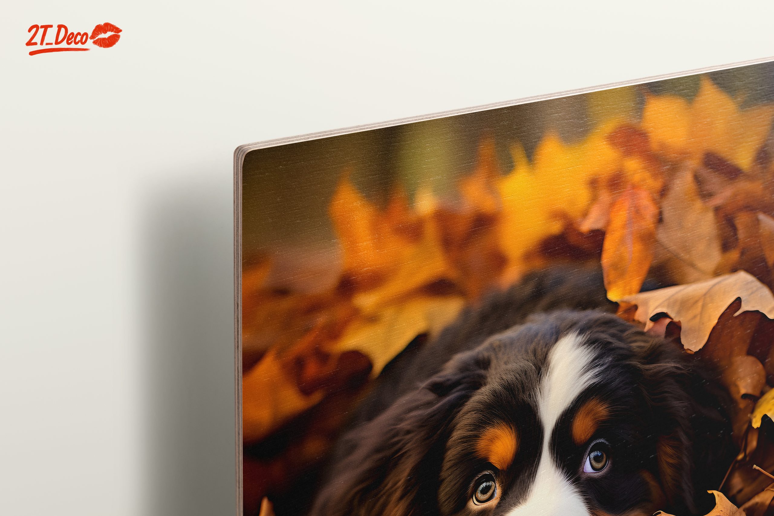 Cute Dog Lying in Leaves - Image 15