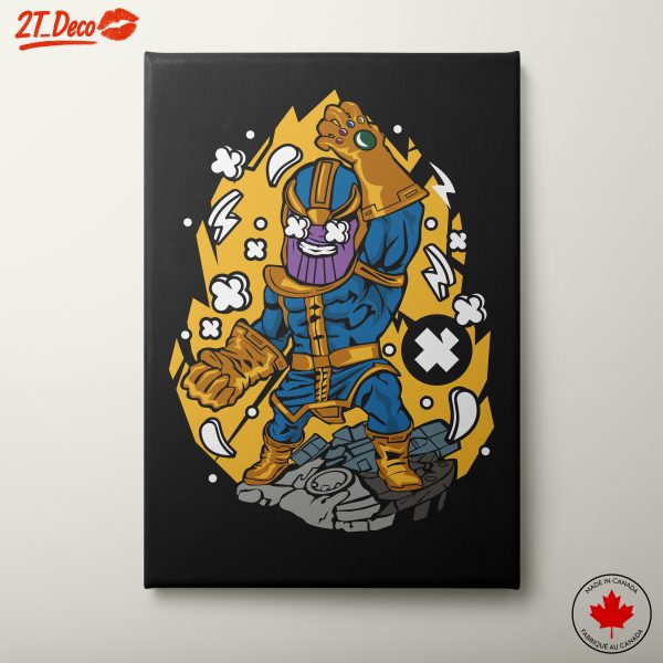 Thanos Comic Character Art
