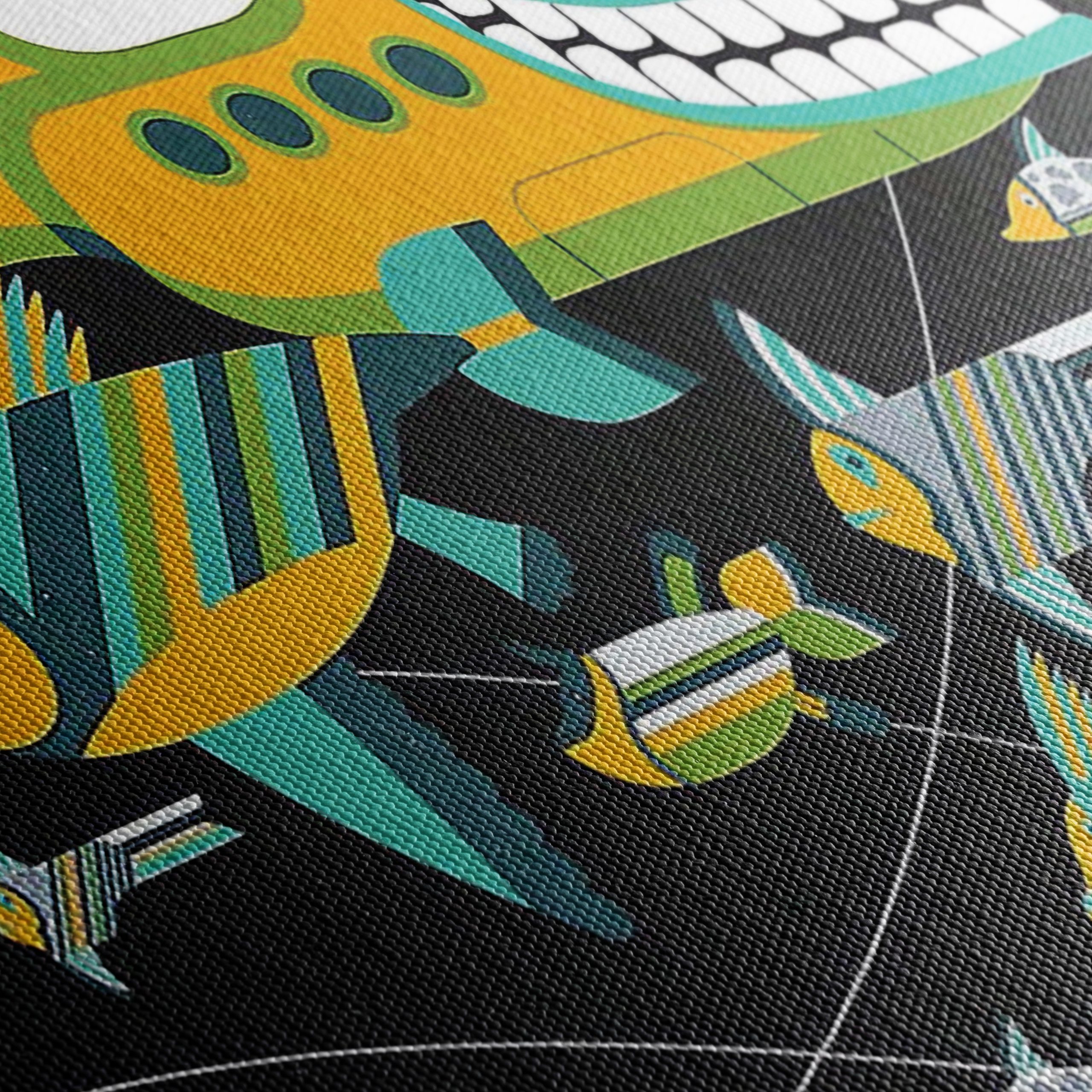 Colorful Illustration Inspired by The Beatles - Image 5