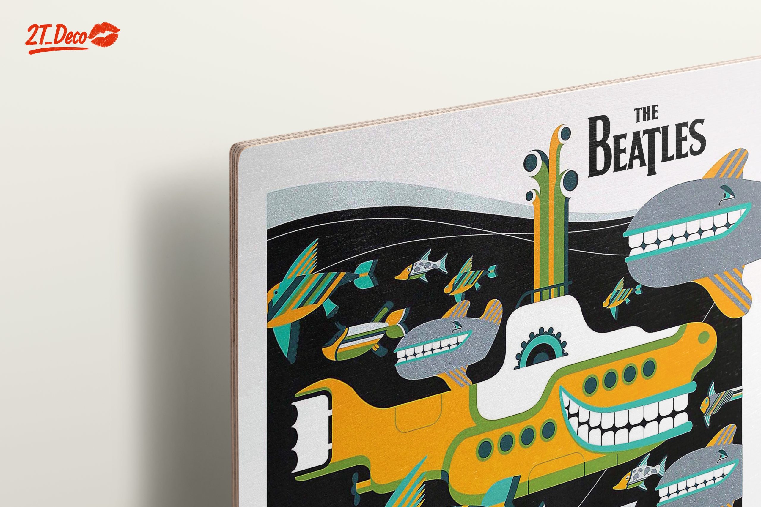 Colorful Illustration Inspired by The Beatles - Image 15