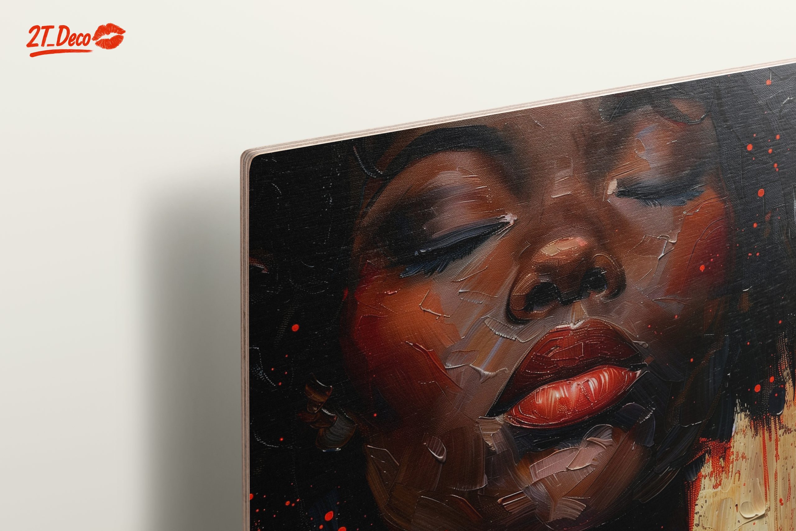Elegant Afrocentric Portrait with Vibrant Colors - Image 15