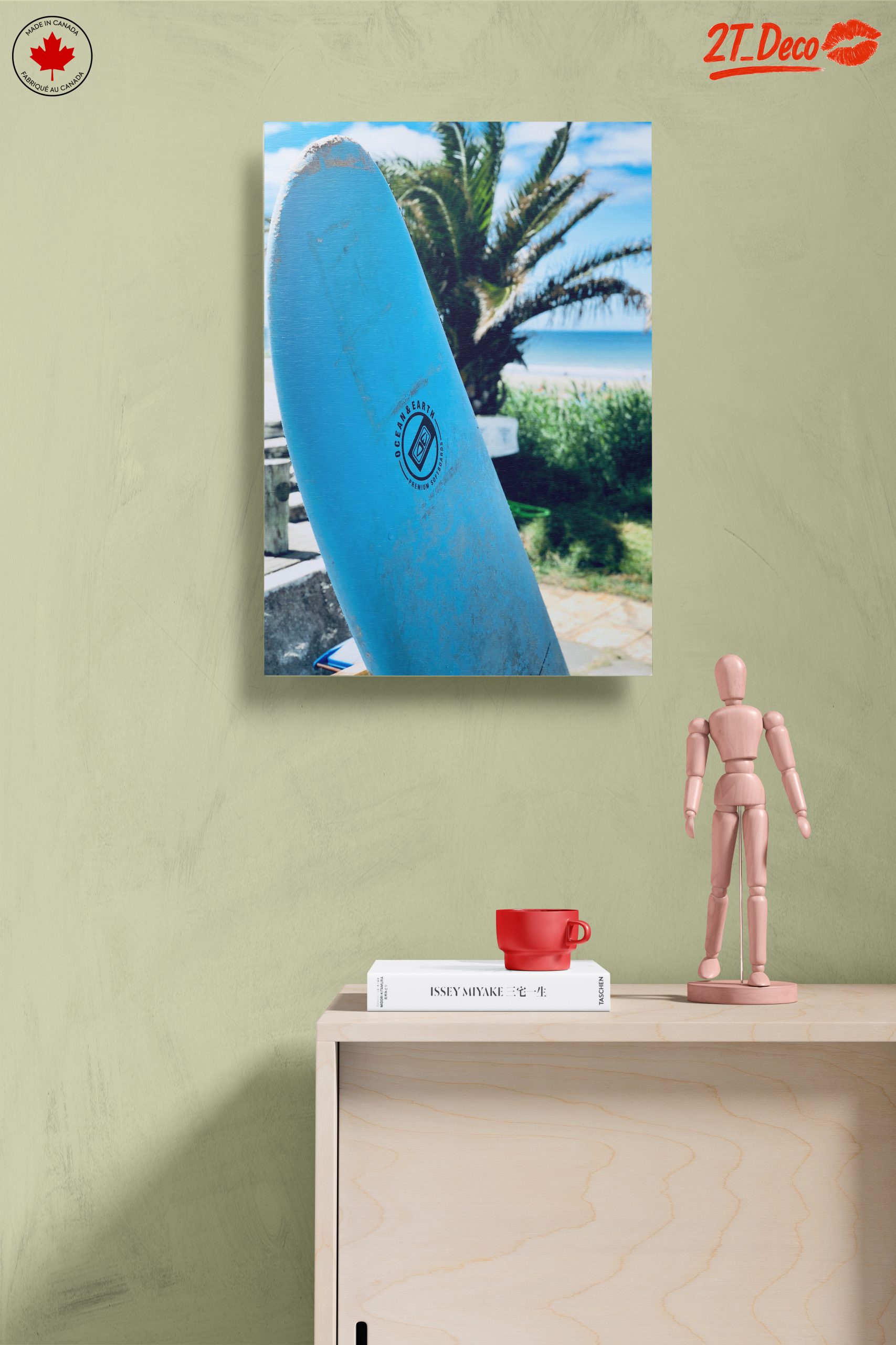 Surfboard View Over the Beach - Image 14