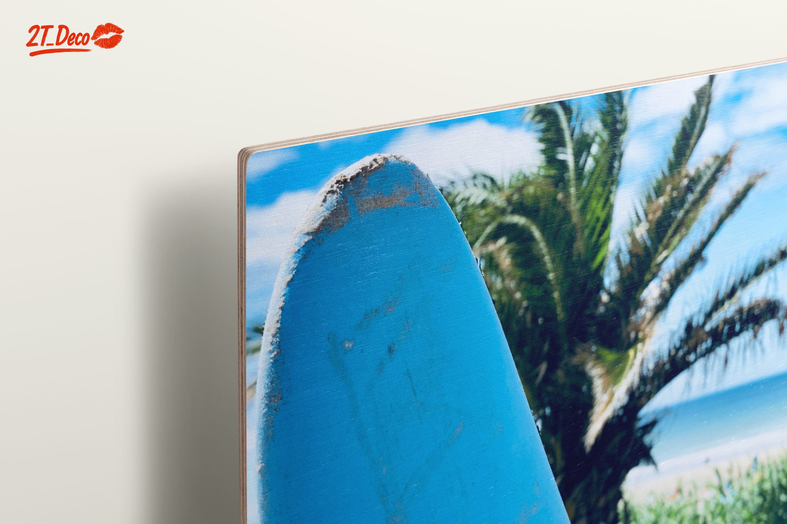 Surfboard View Over the Beach - Image 15