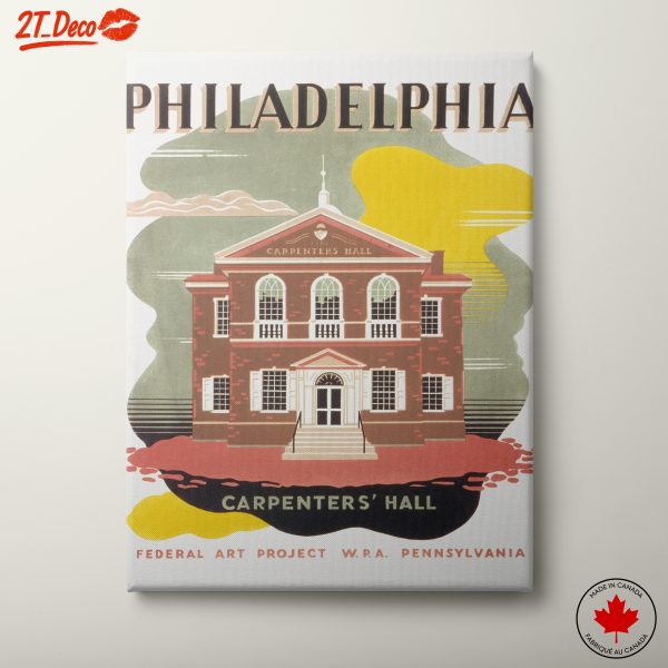 Carpenters' Hall in Philadelphia Artwork