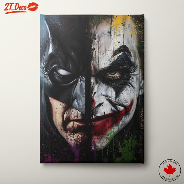 Dynamic Batman and Joker Artwork