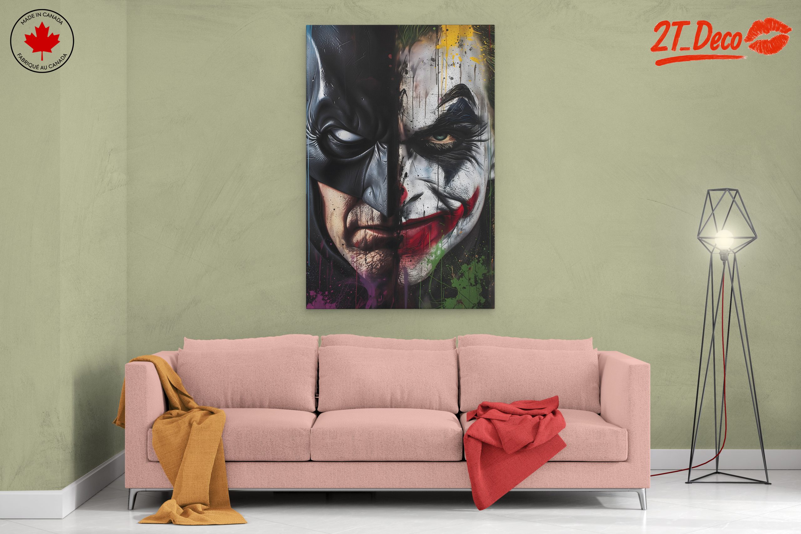 Dynamic Batman and Joker Artwork - Image 2