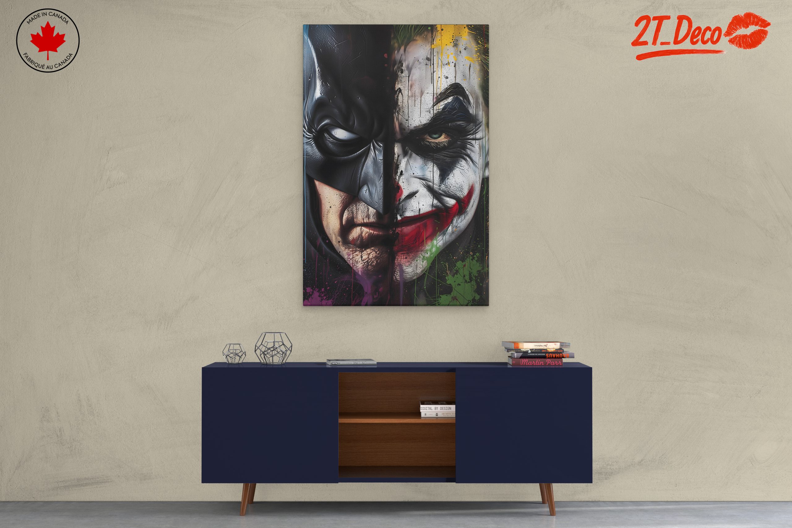 Dynamic Batman and Joker Artwork - Image 3