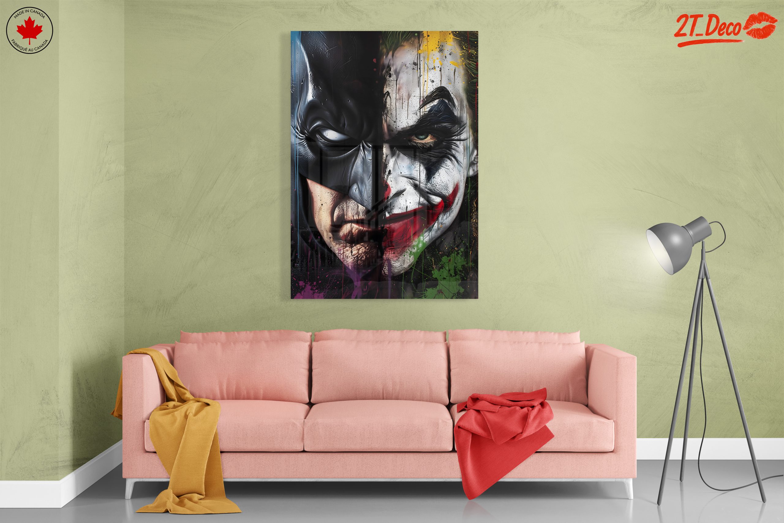 Dynamic Batman and Joker Artwork - Image 7