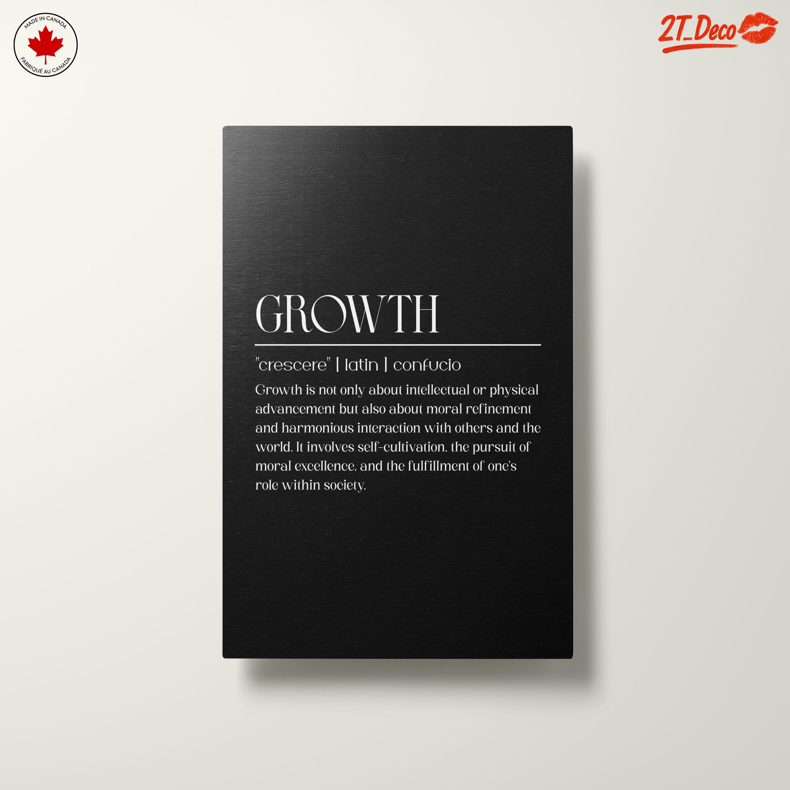 Growth Inspirational Quote Art - Image 10