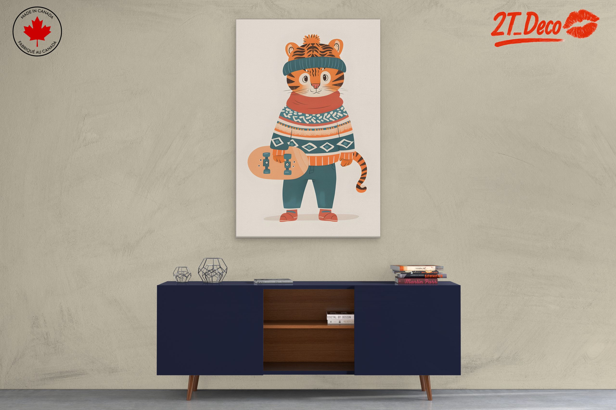 Stylized Tiger Character Art - Image 3