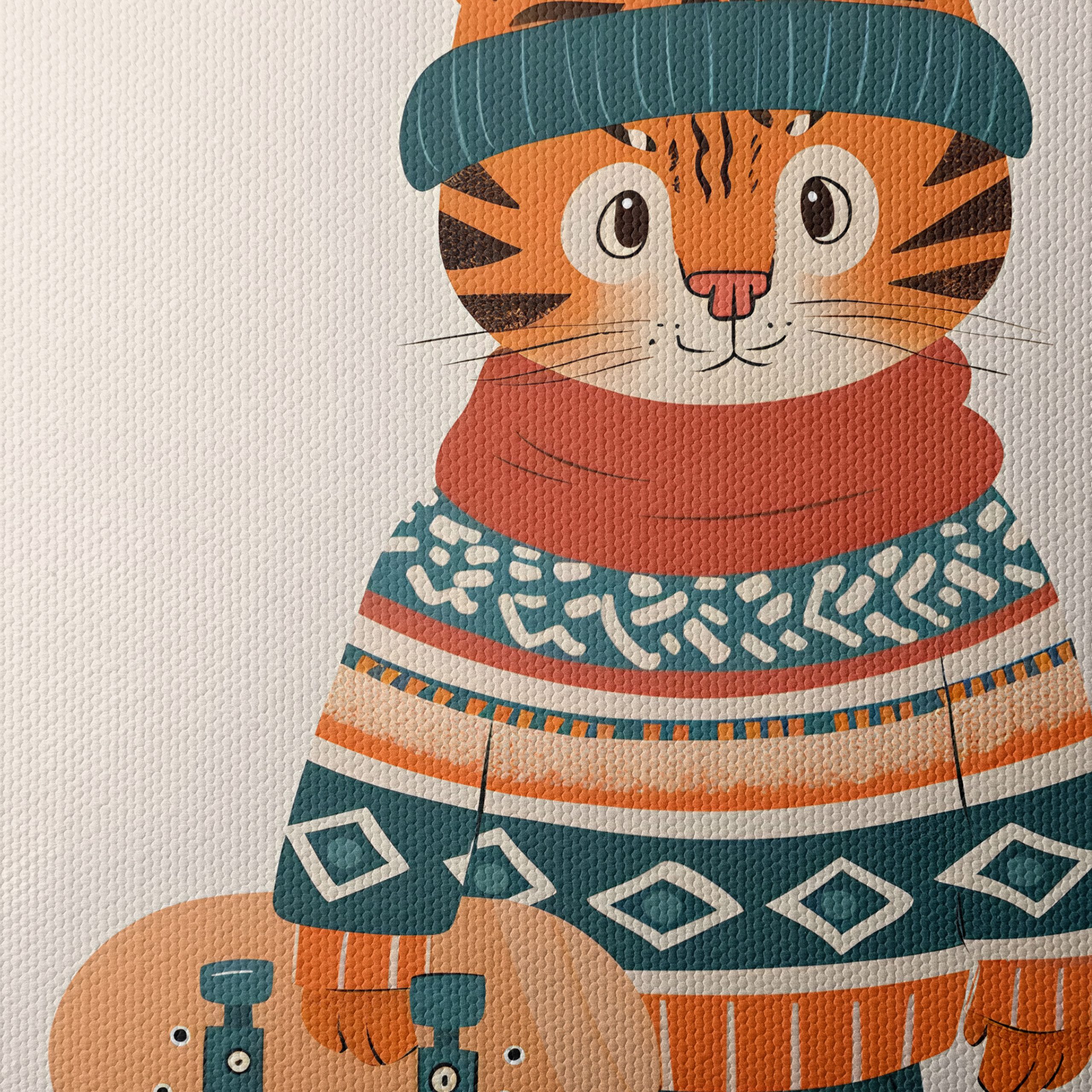 Stylized Tiger Character Art - Image 4