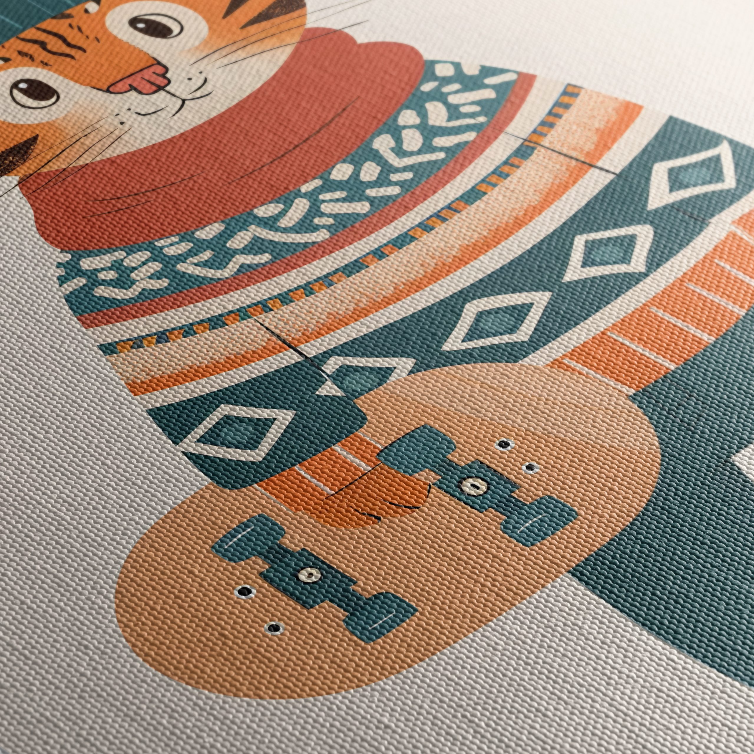 Stylized Tiger Character Art - Image 5