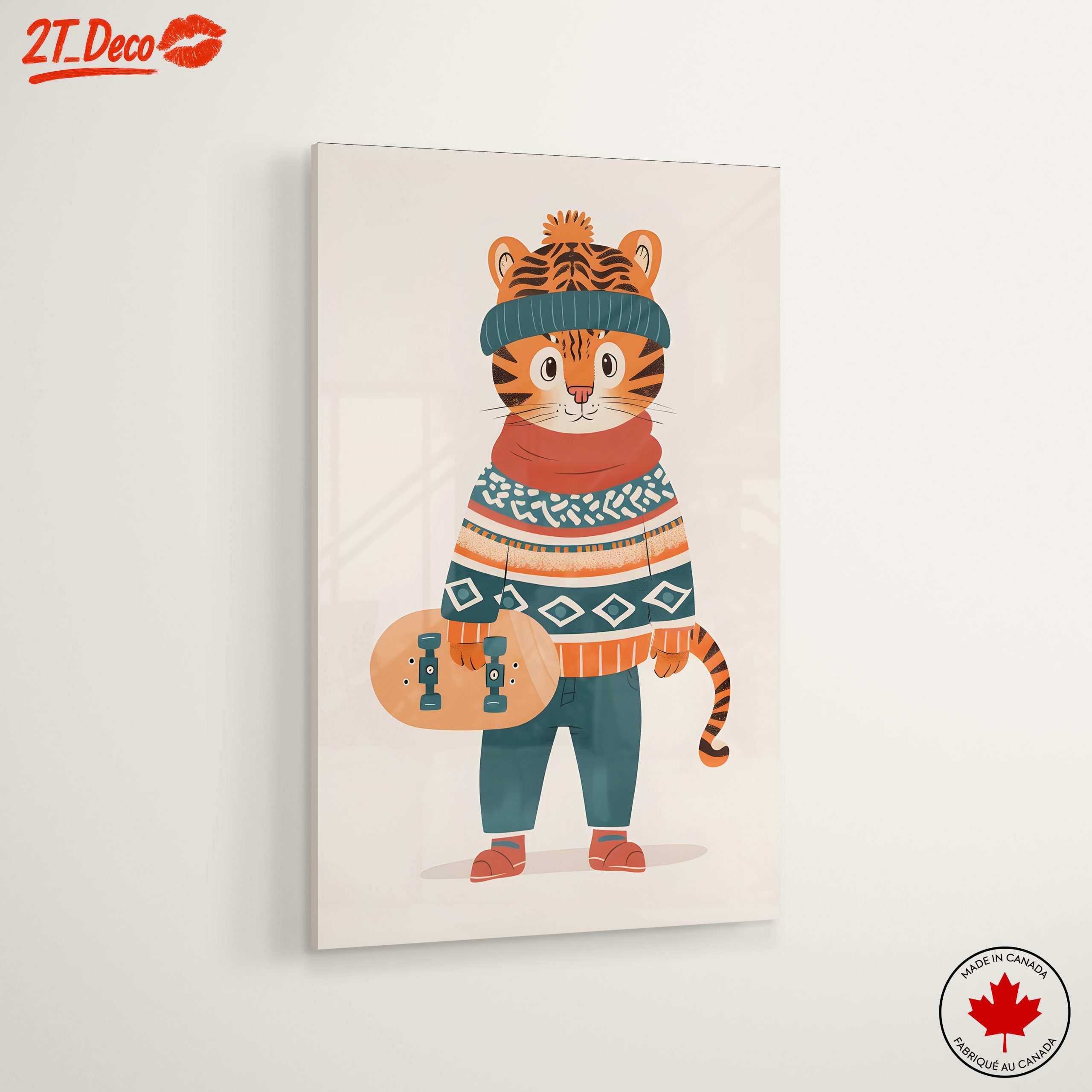 Stylized Tiger Character Art - Image 6