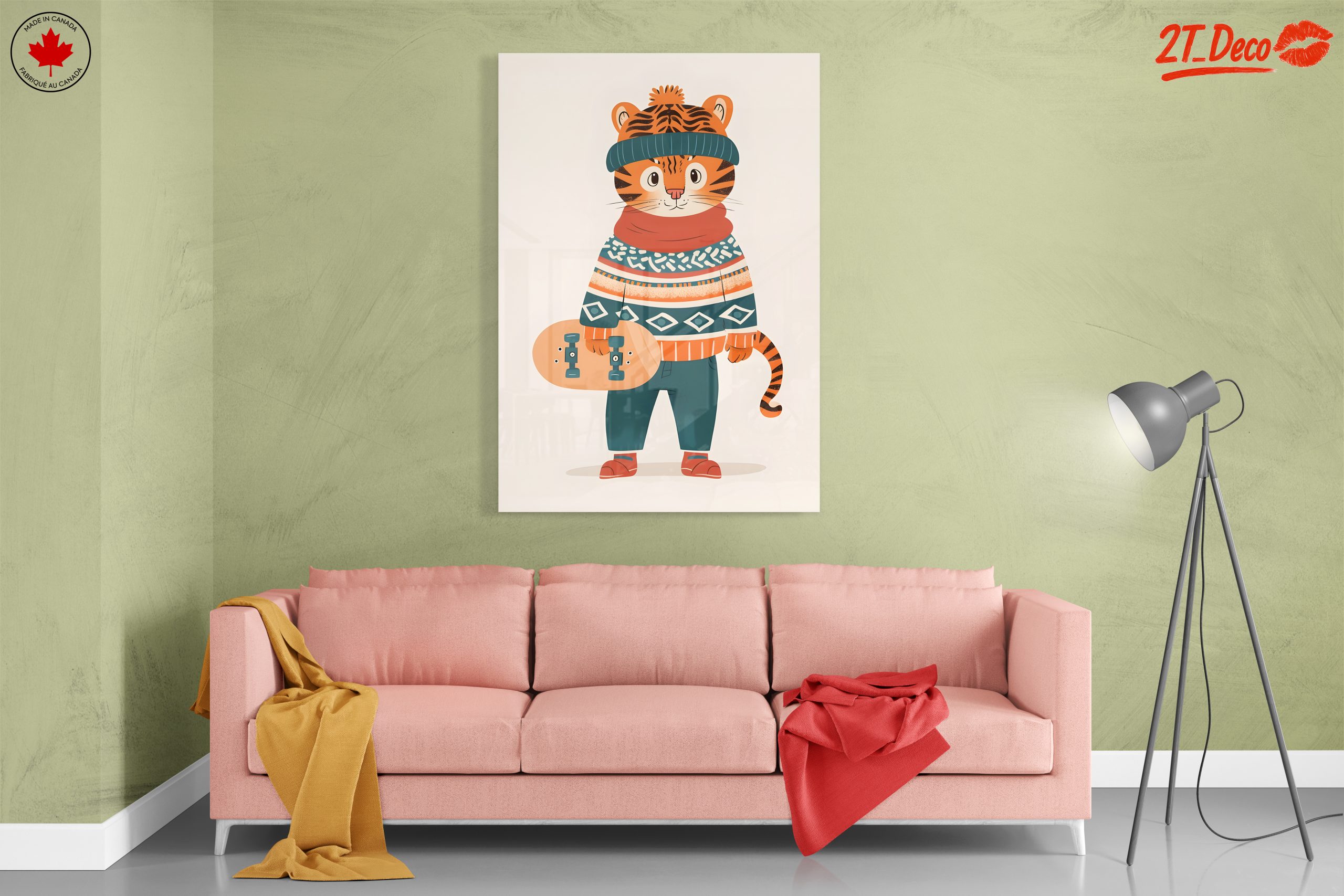 Stylized Tiger Character Art - Image 7