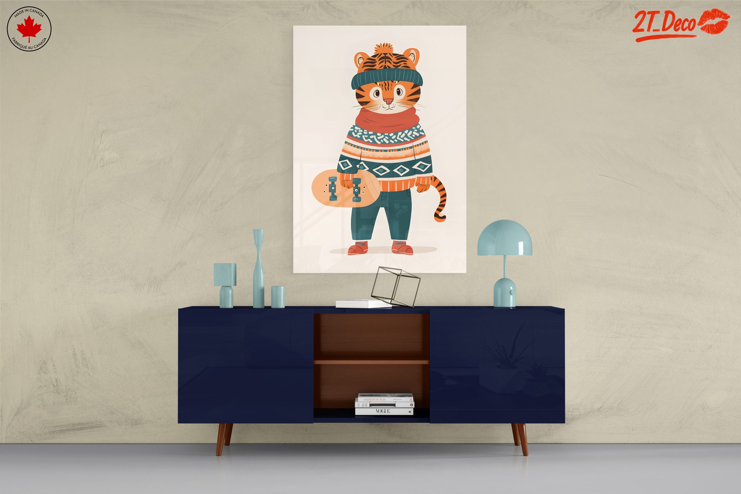 Stylized Tiger Character Art - Image 8