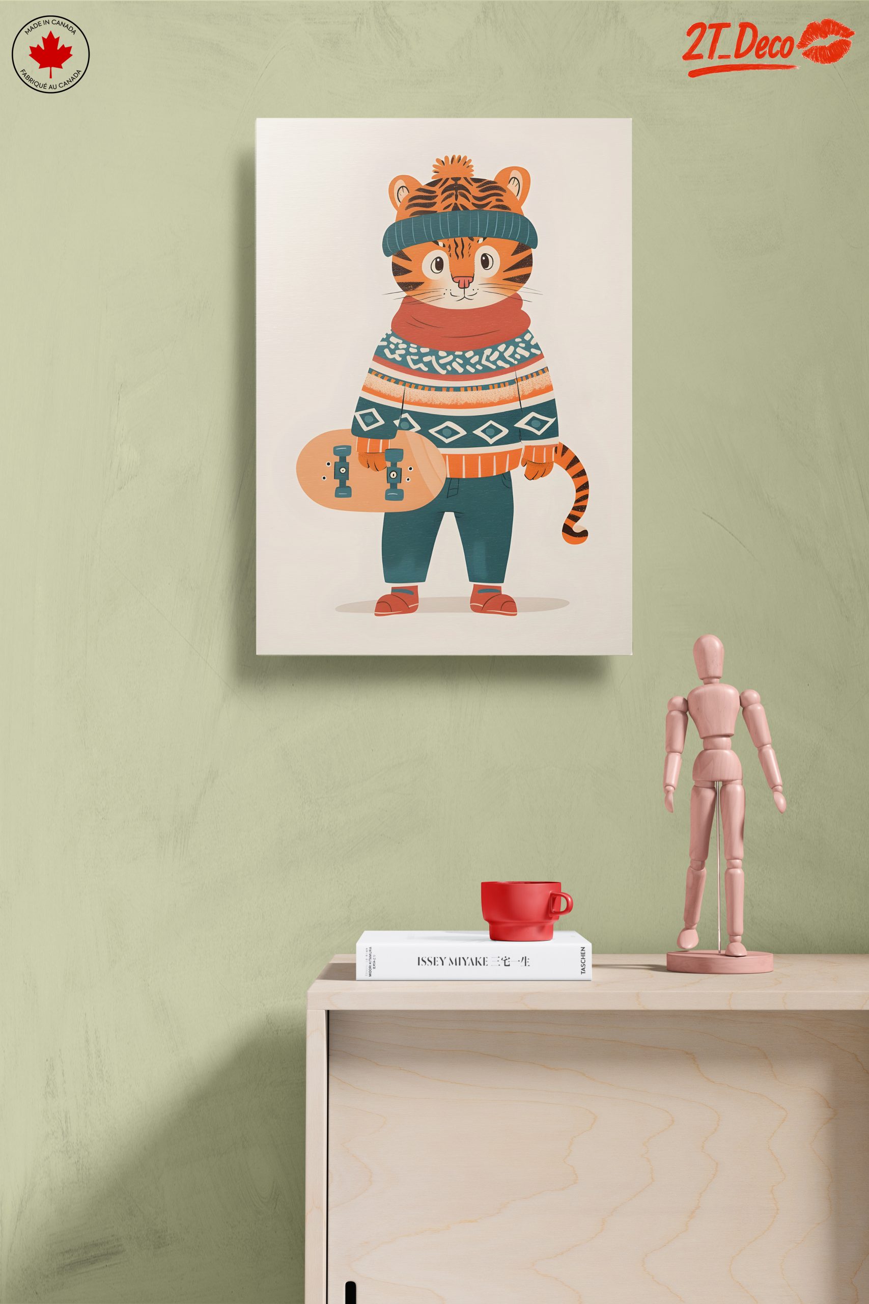 Stylized Tiger Character Art - Image 14