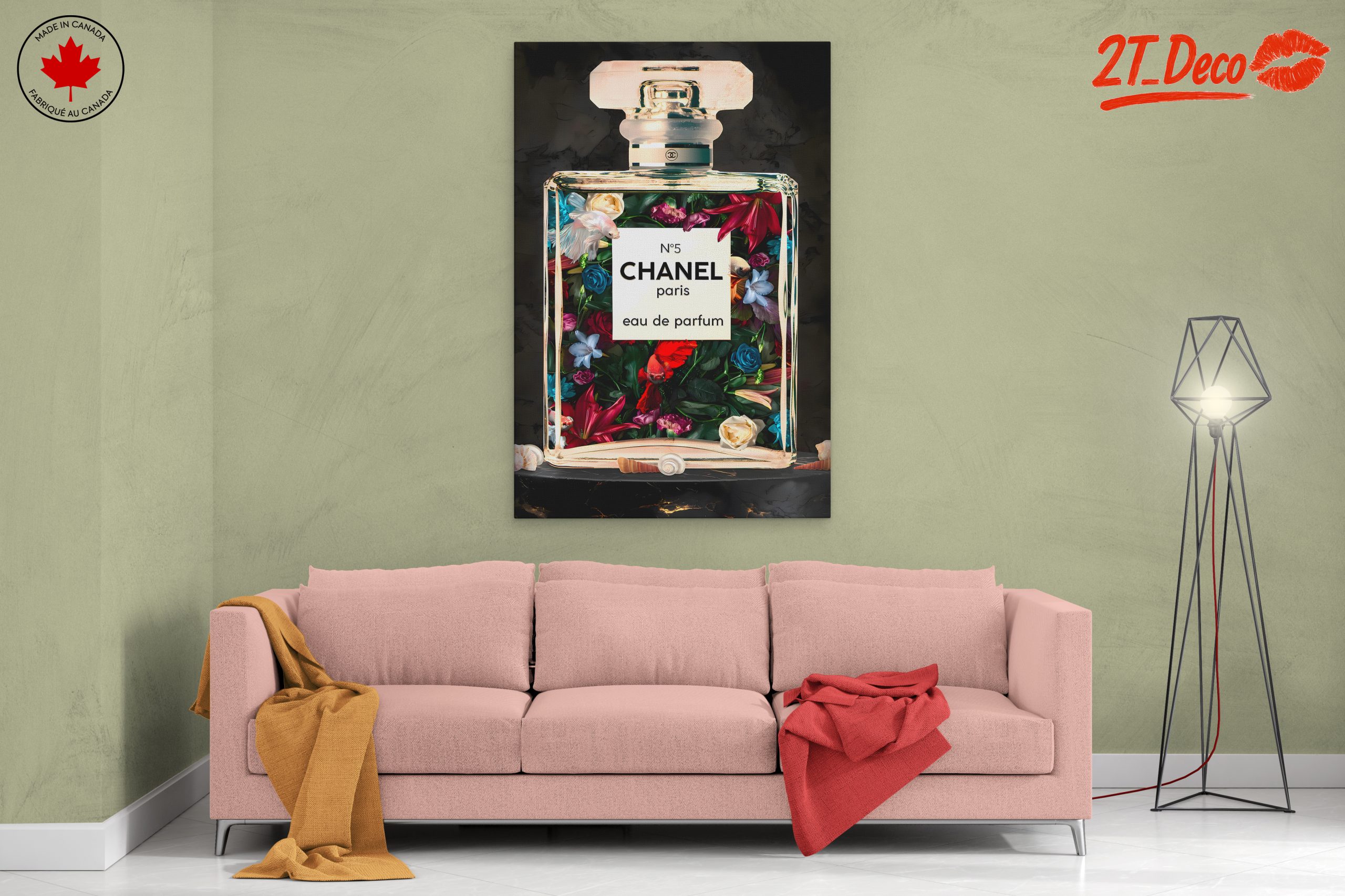 Chanel No.5 Floral Art - Image 2