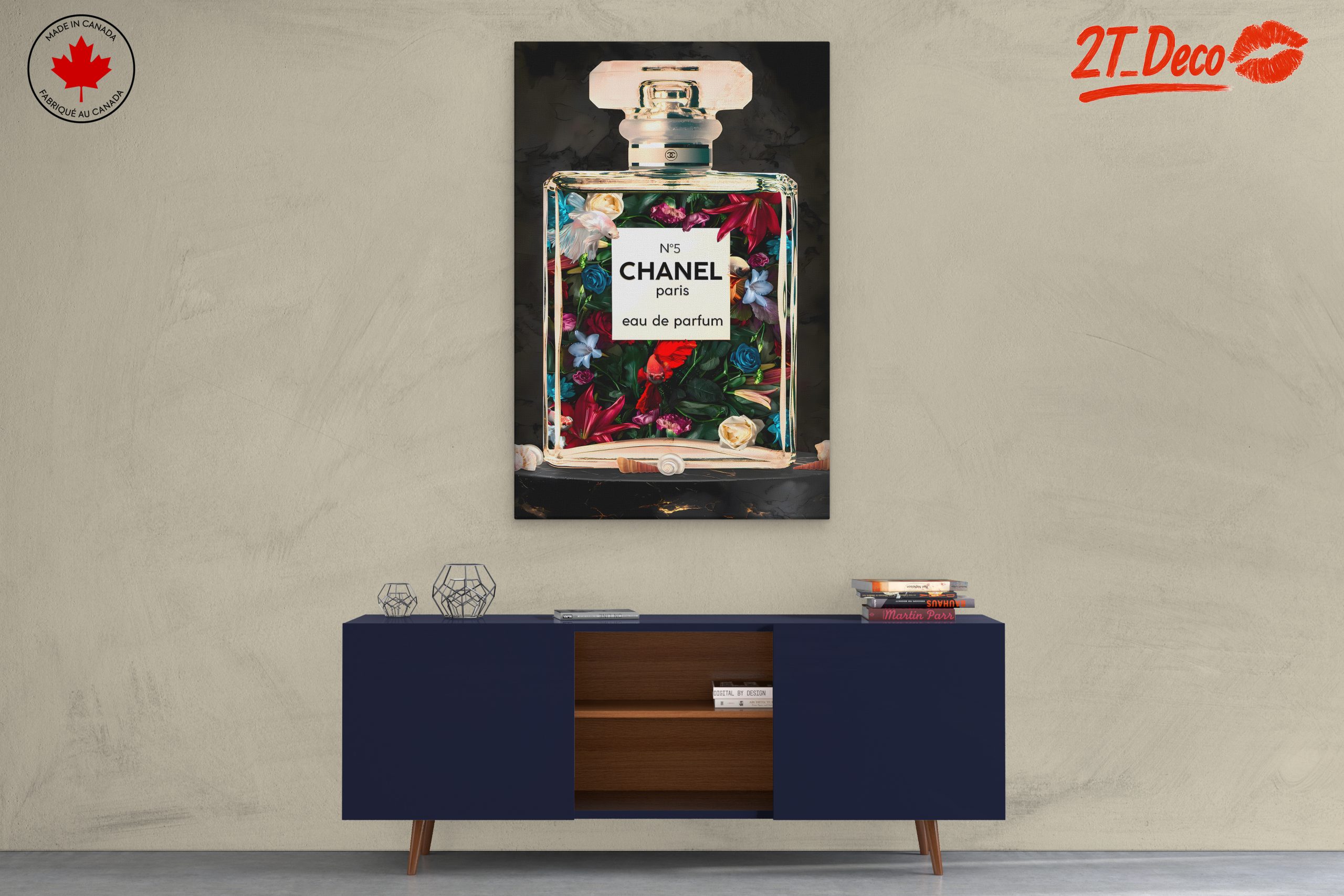 Chanel No.5 Floral Art - Image 3