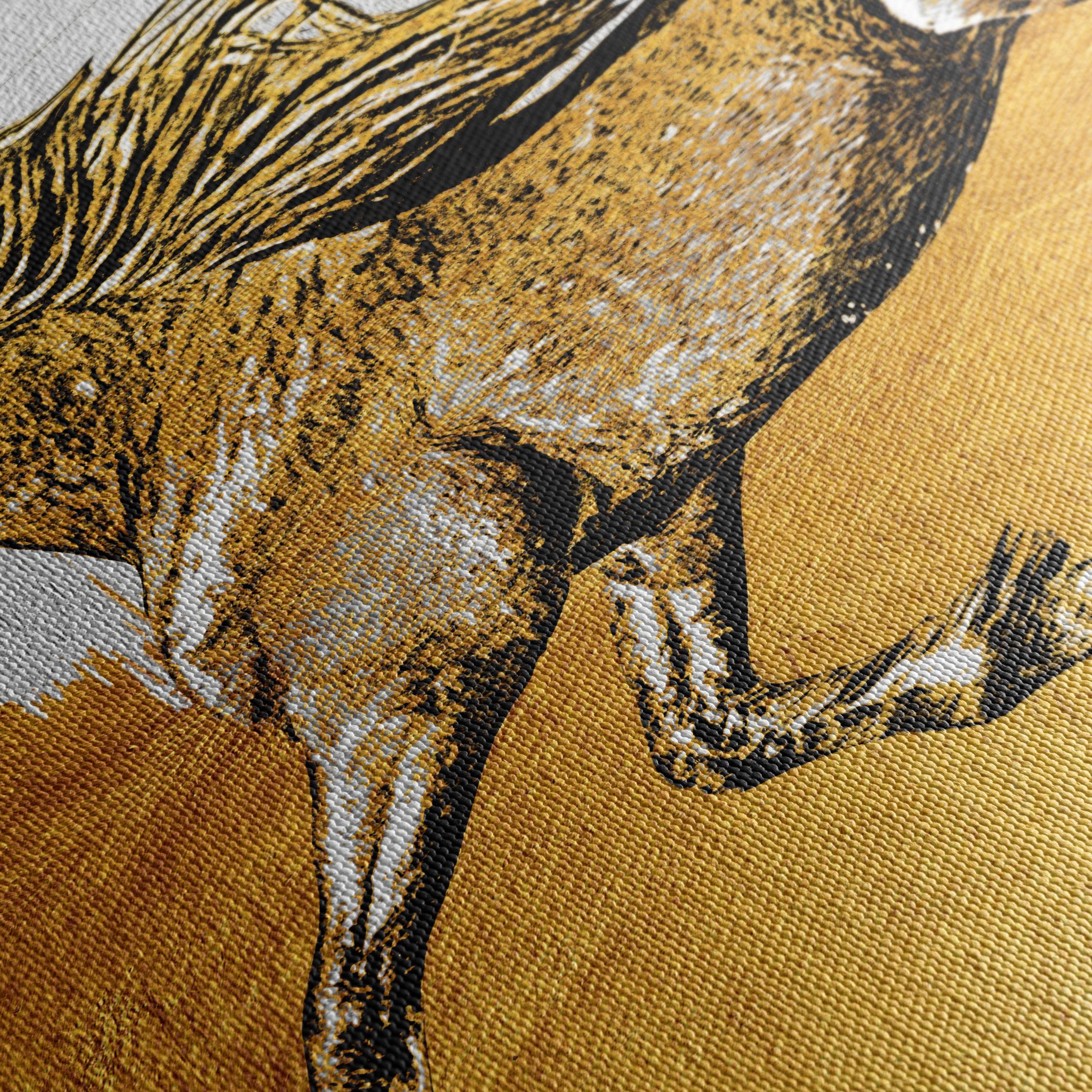 Stylized Running Horse Art - Image 5