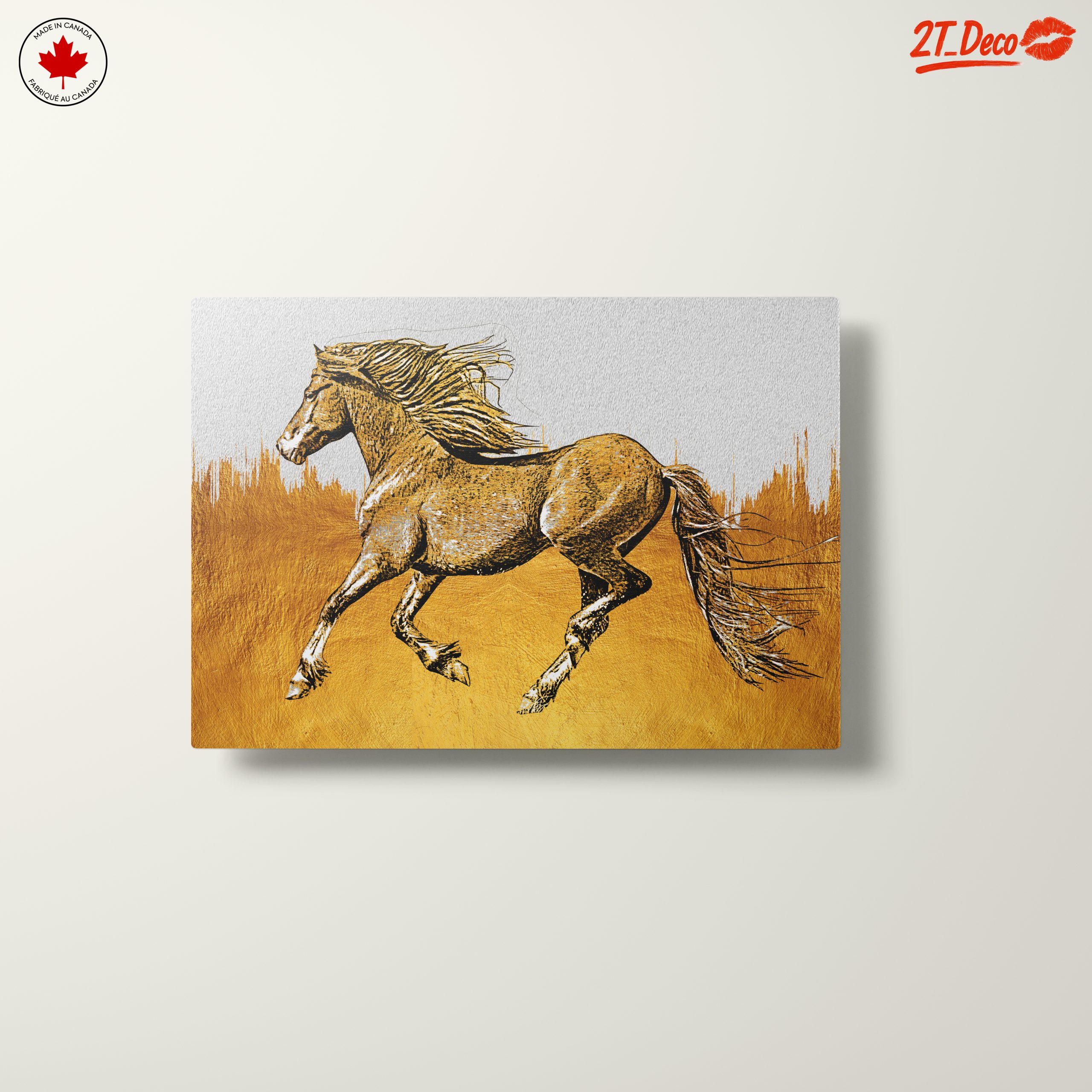 Stylized Running Horse Art - Image 10