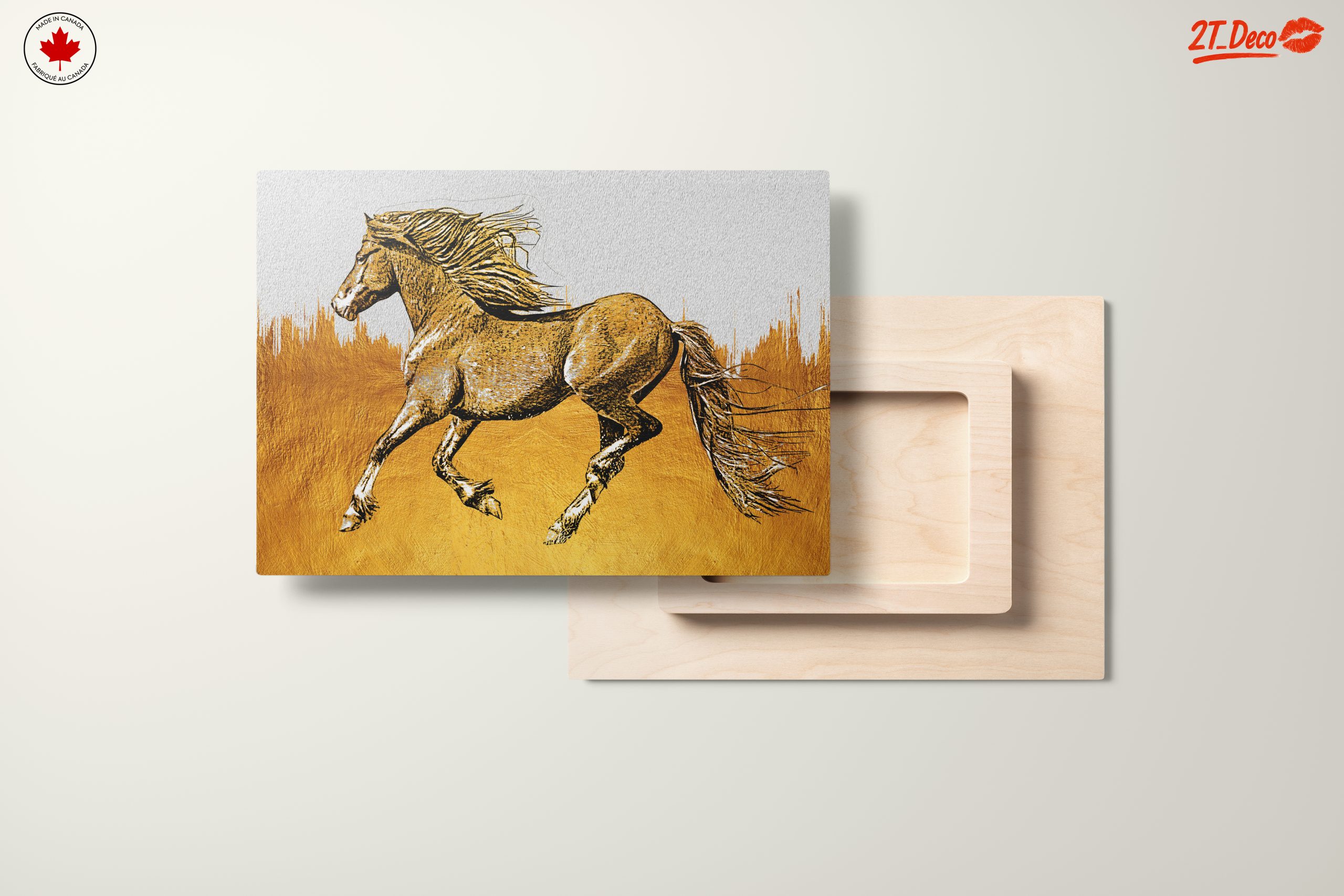Stylized Running Horse Art - Image 11