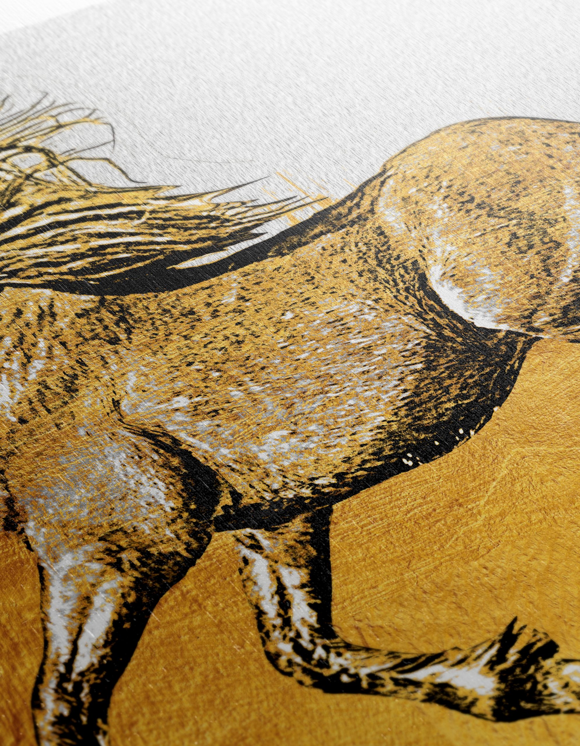 Stylized Running Horse Art - Image 12