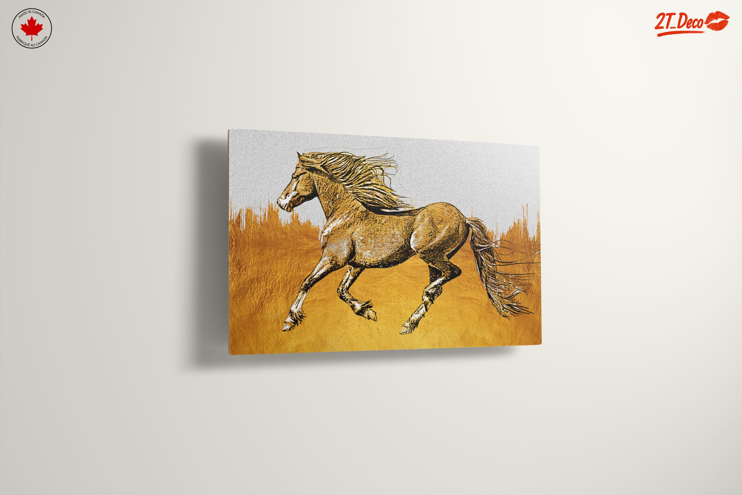 Stylized Running Horse Art - Image 13
