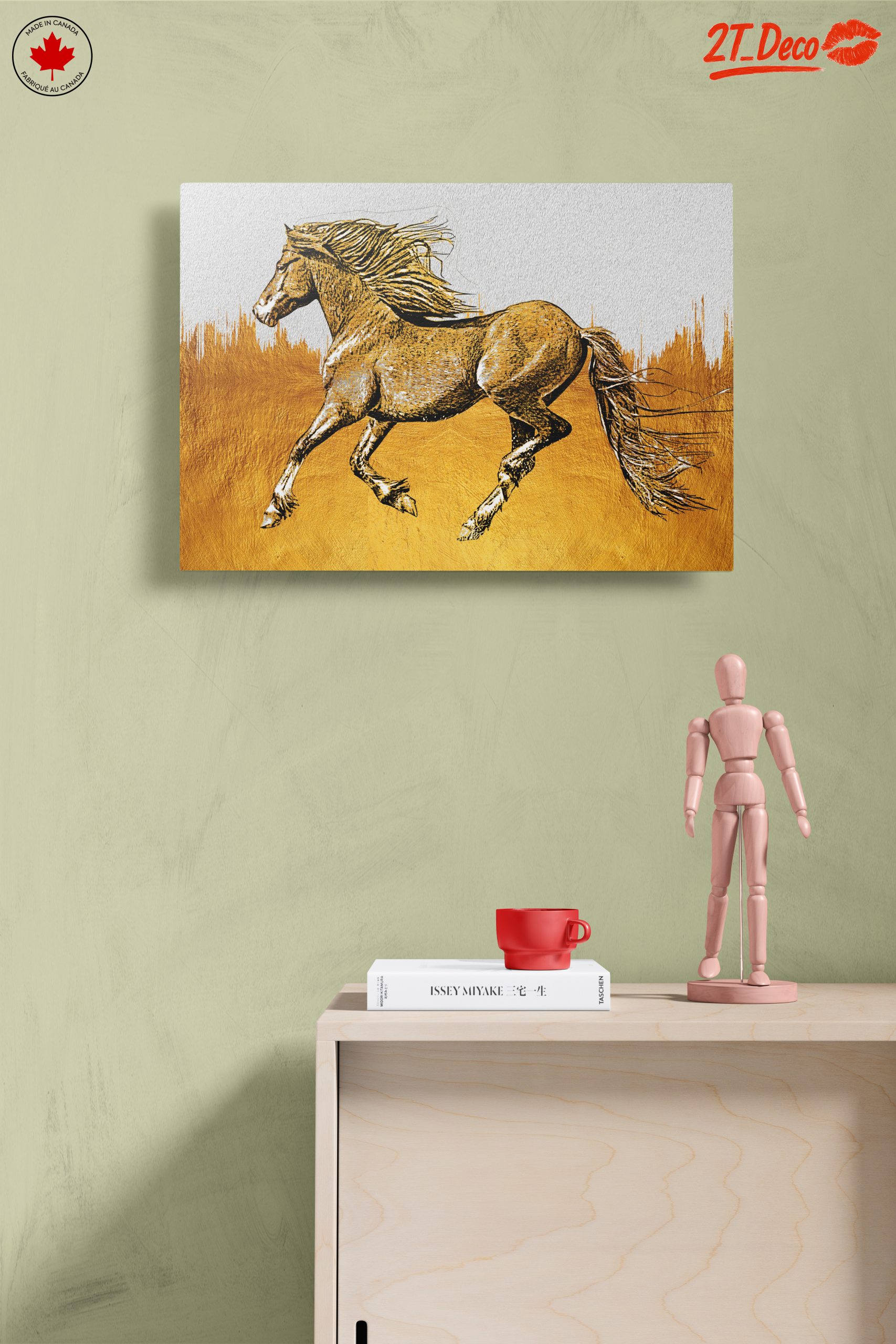 Stylized Running Horse Art - Image 14