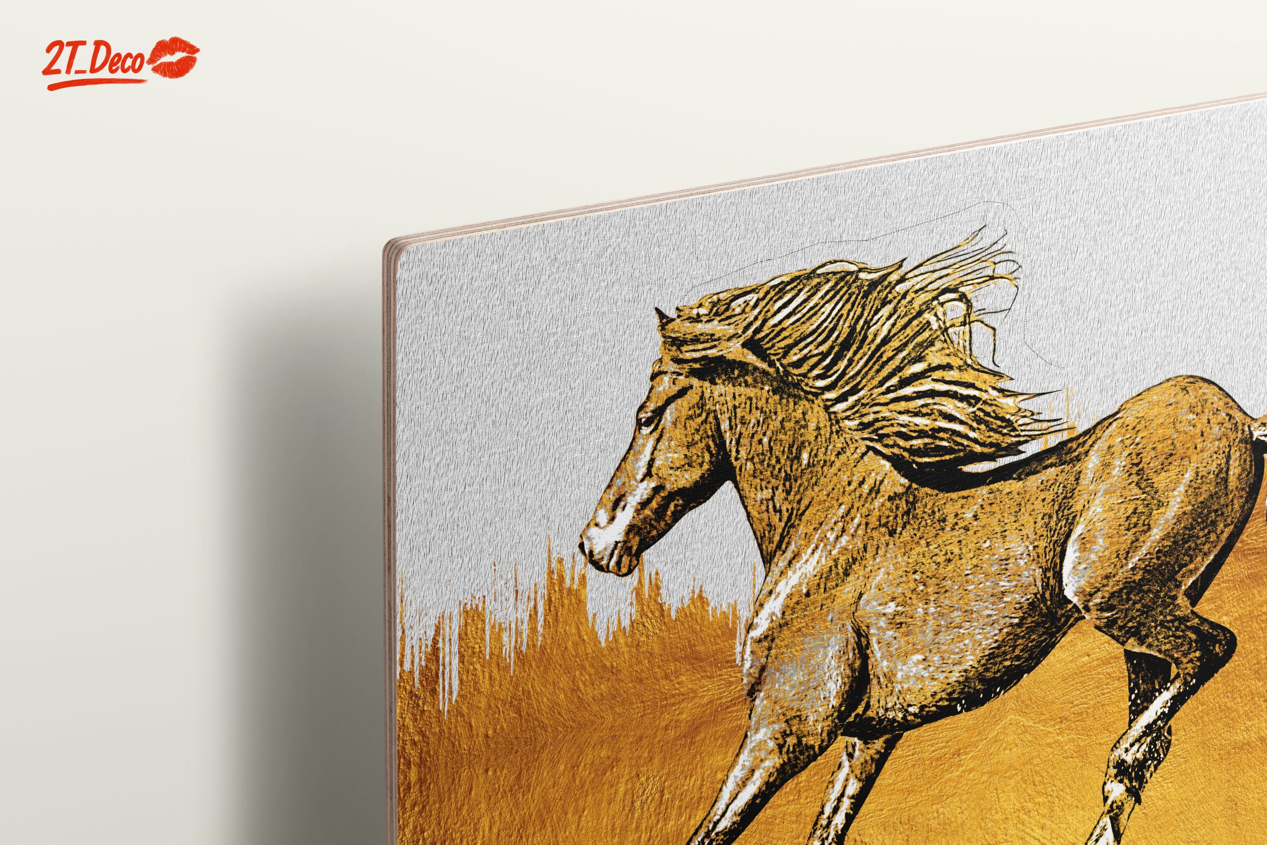 Stylized Running Horse Art - Image 15