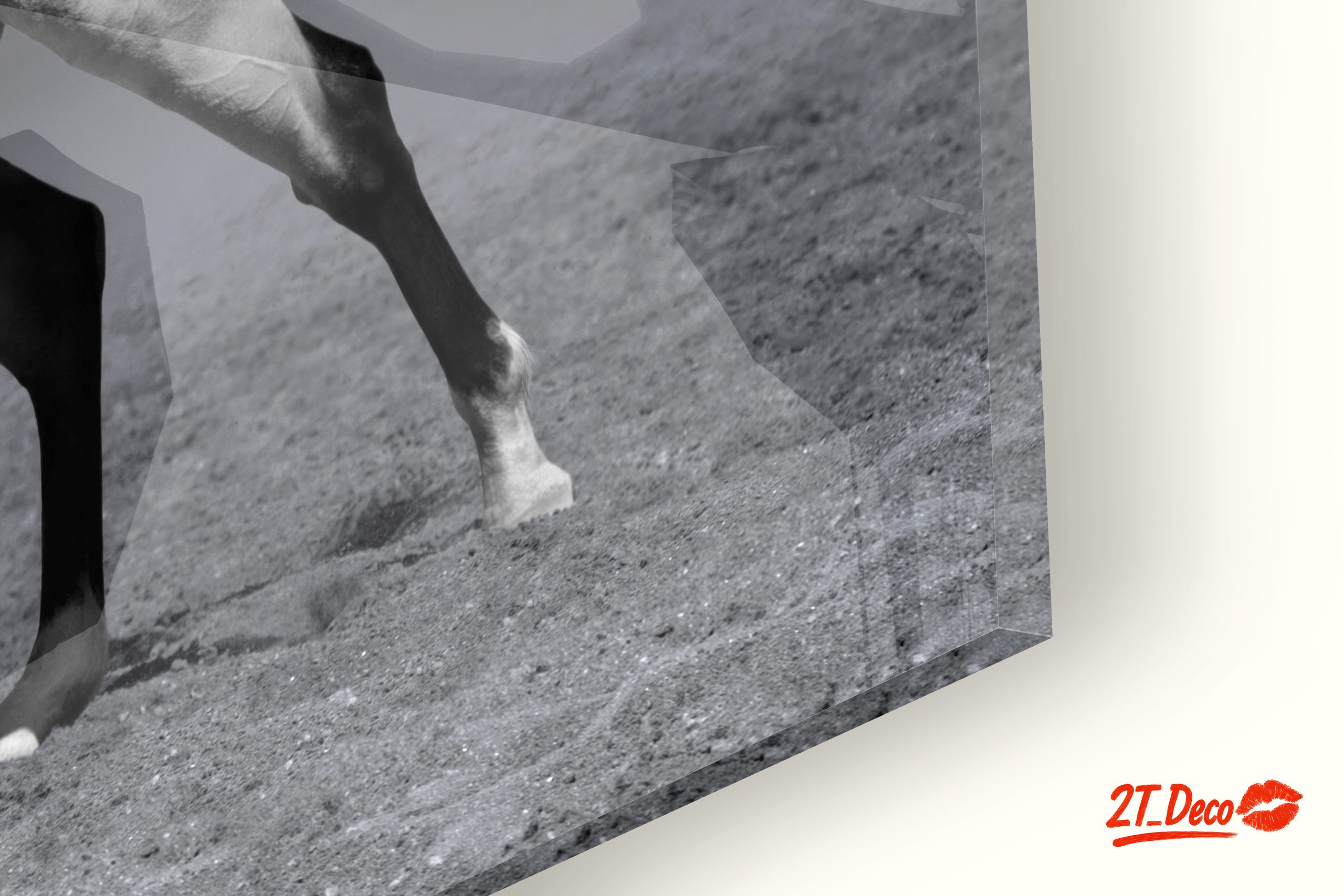 Elegant Galloping Horse Wall Art - Image 9