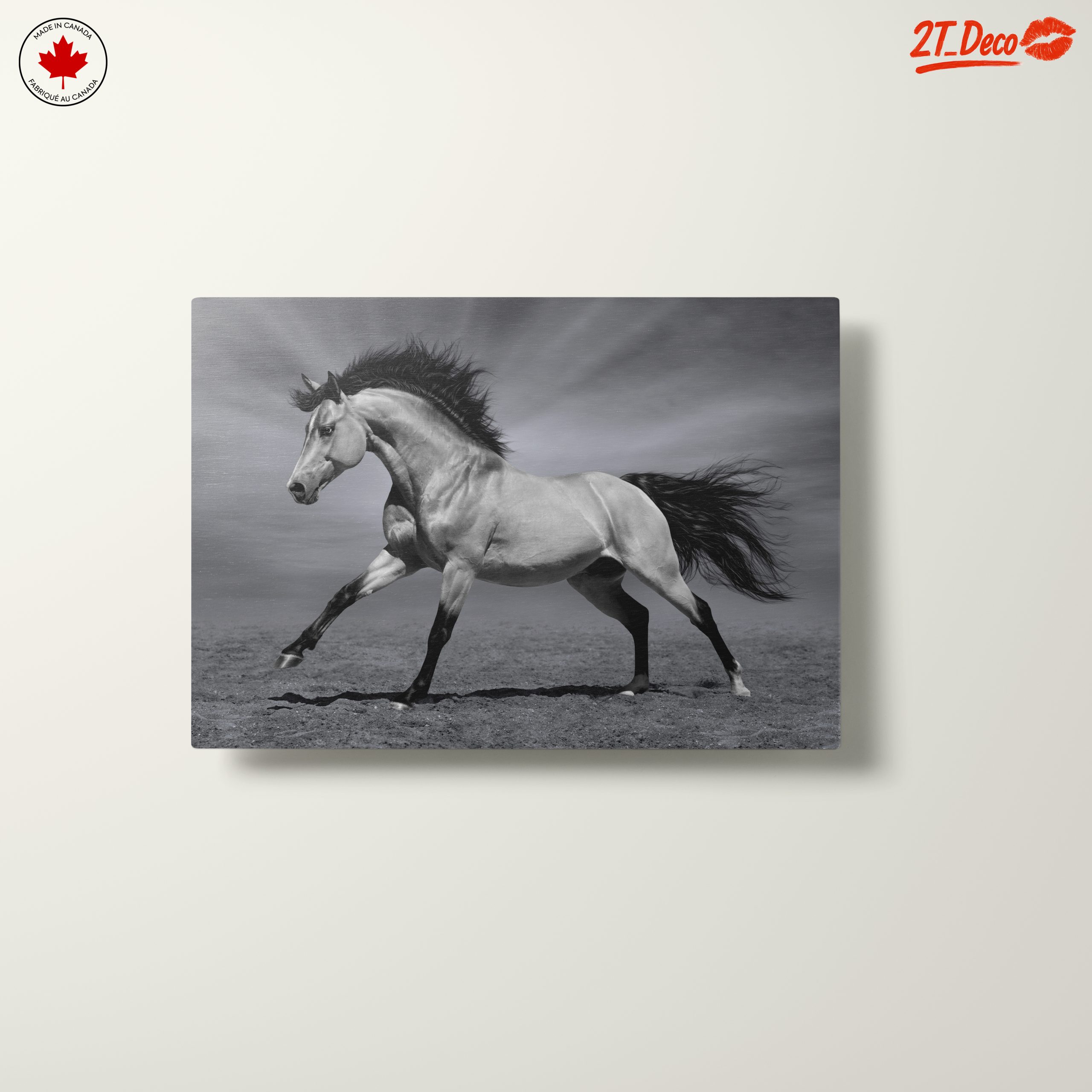 Elegant Galloping Horse Wall Art - Image 10