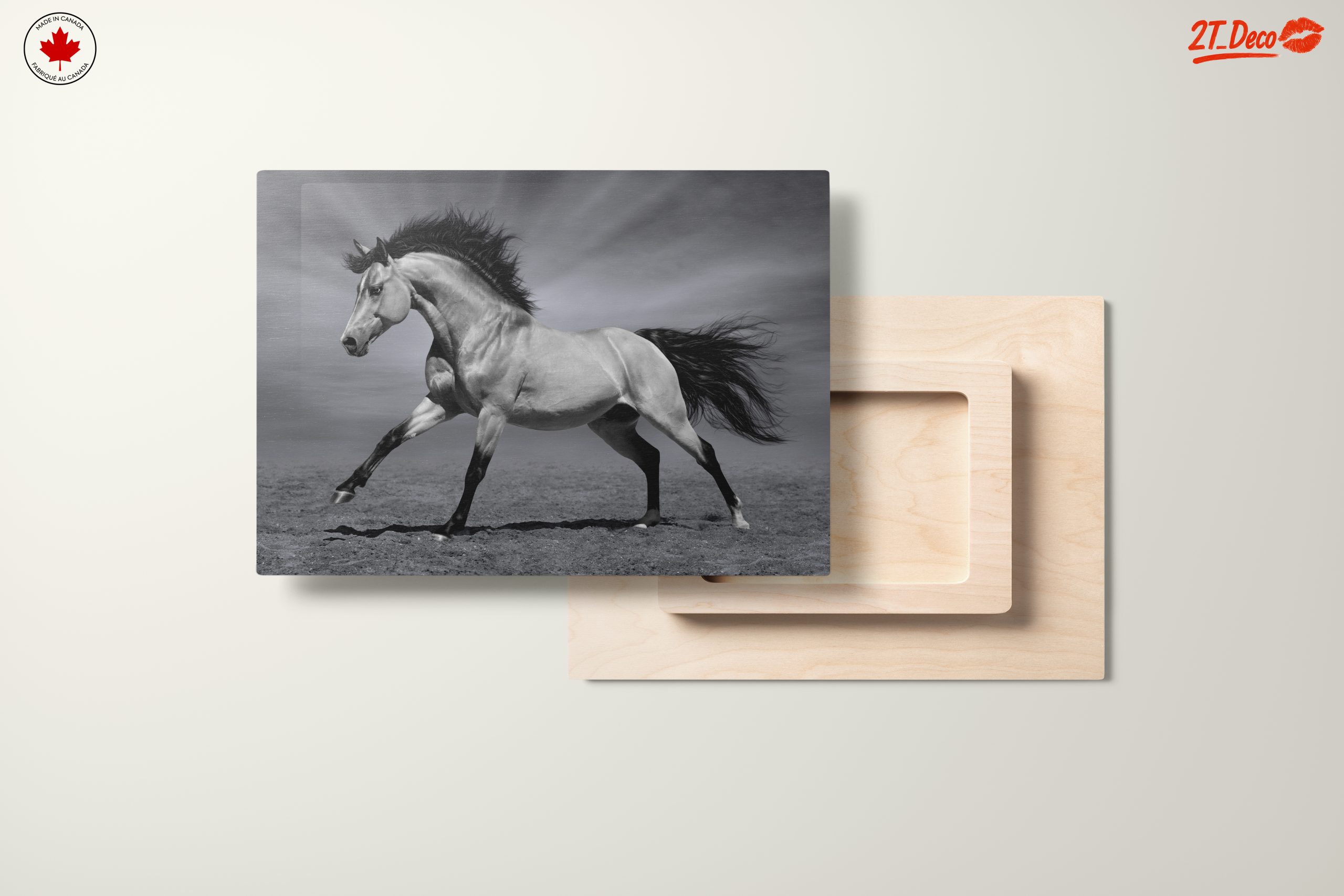 Elegant Galloping Horse Wall Art - Image 11