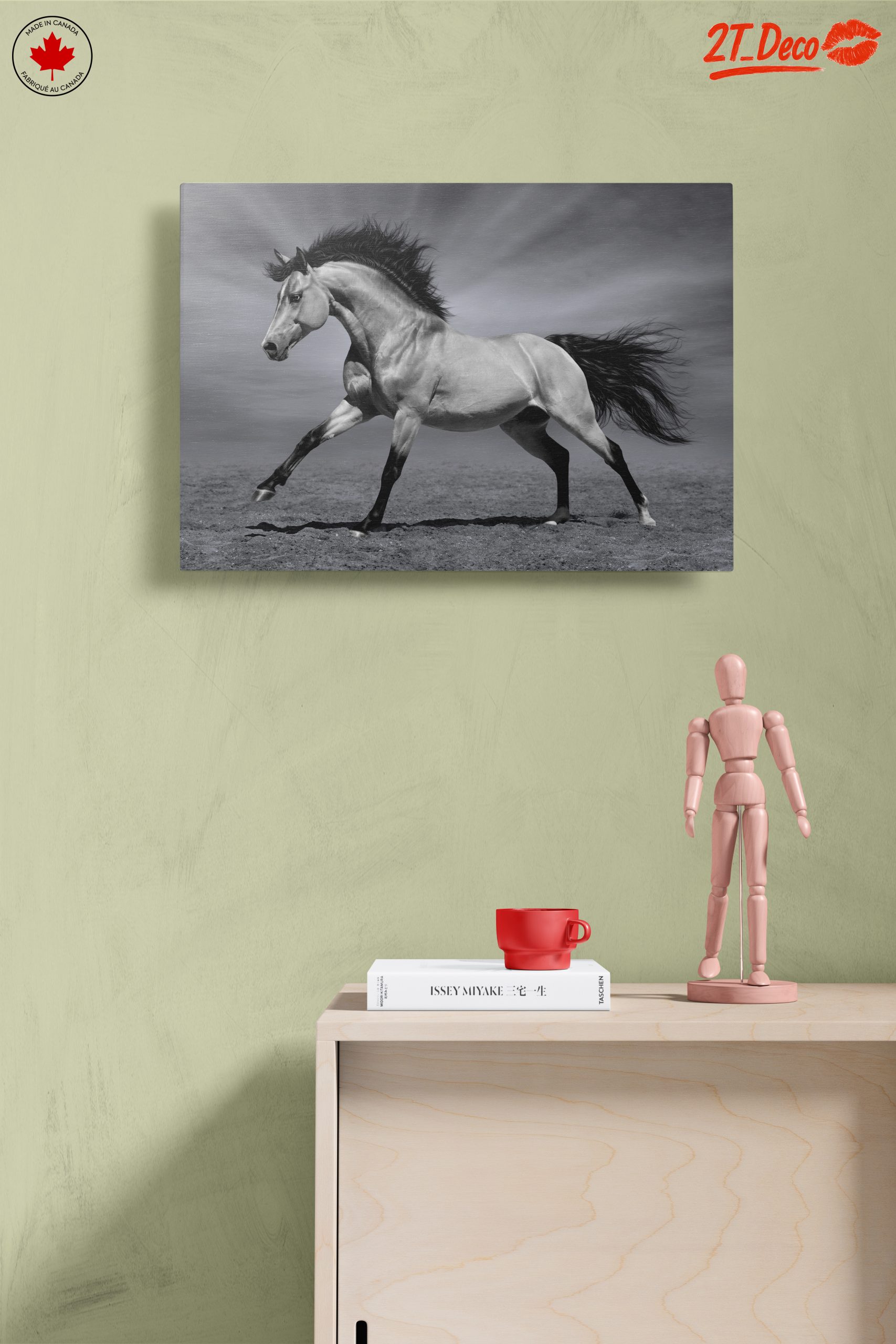 Elegant Galloping Horse Wall Art - Image 14