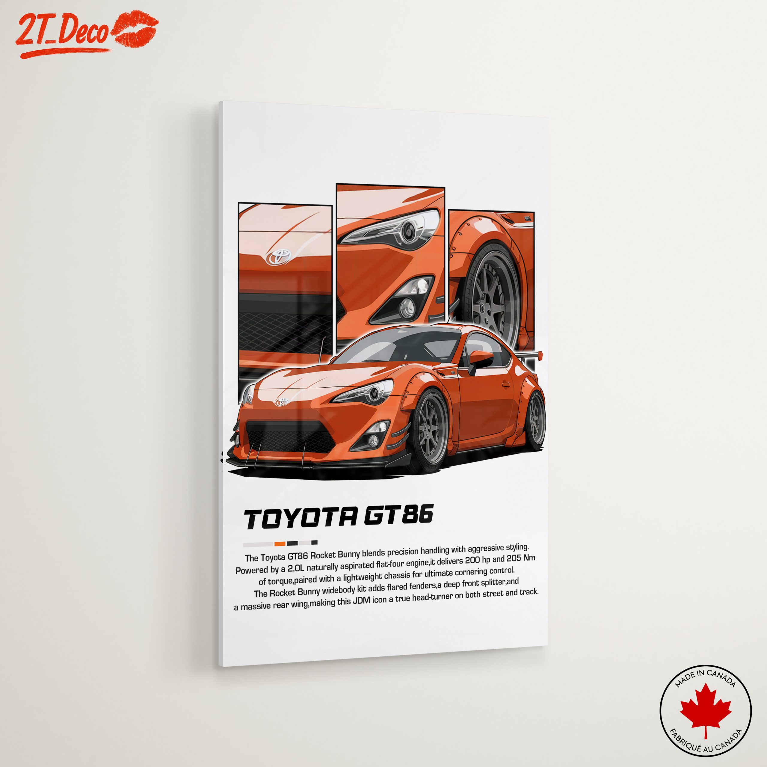 Toyota GT86 Rocket Bunny Artwork - Image 6