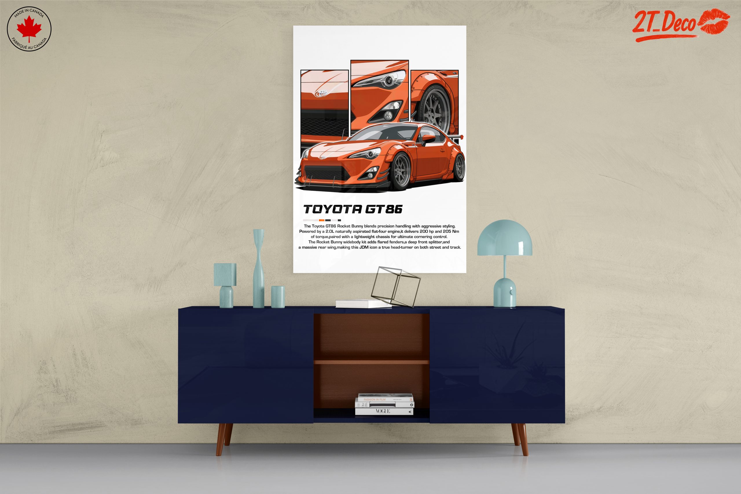 Toyota GT86 Rocket Bunny Artwork - Image 8