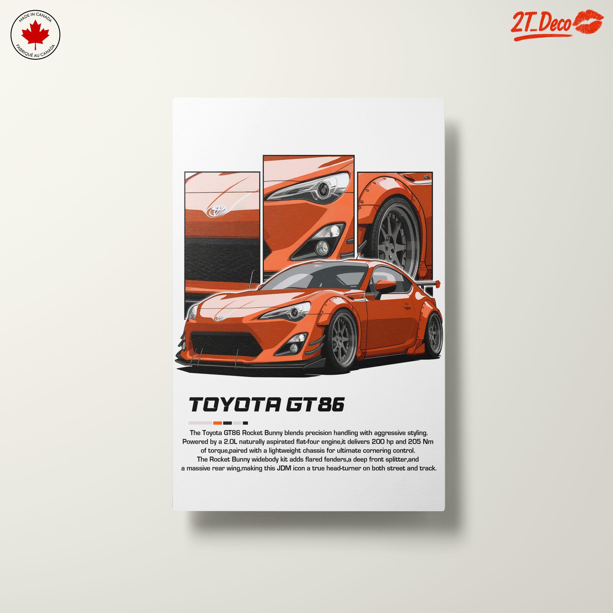 Toyota GT86 Rocket Bunny Artwork - Image 10