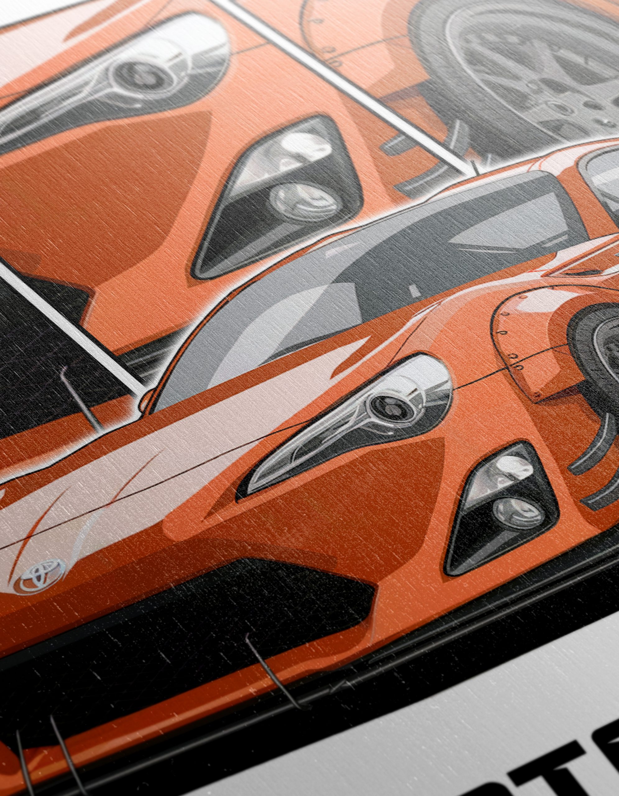 Toyota GT86 Rocket Bunny Artwork - Image 12