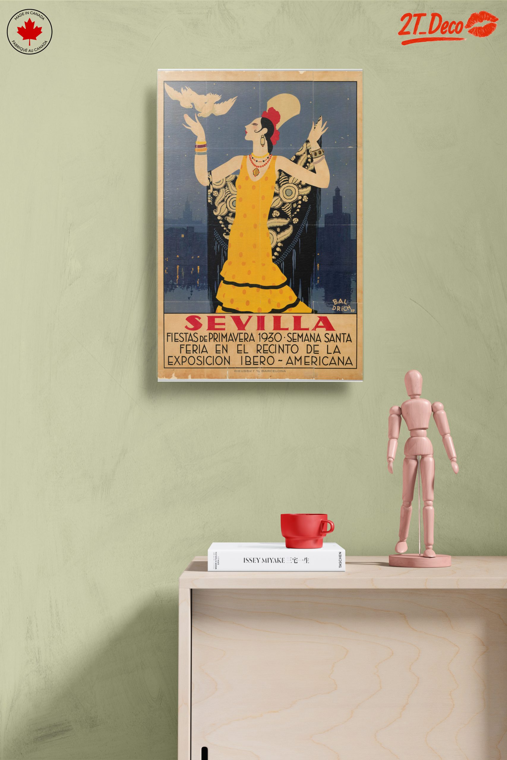 Seville 1930 Vintage Exhibition Poster - Image 14