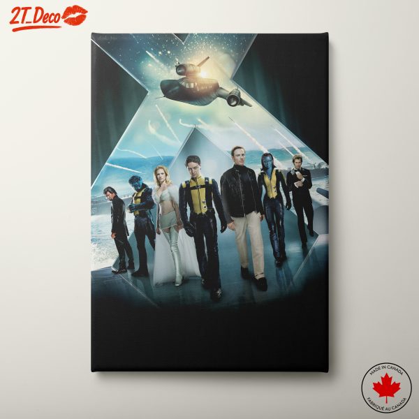 X-Men Team Poster Featuring Iconic Characters