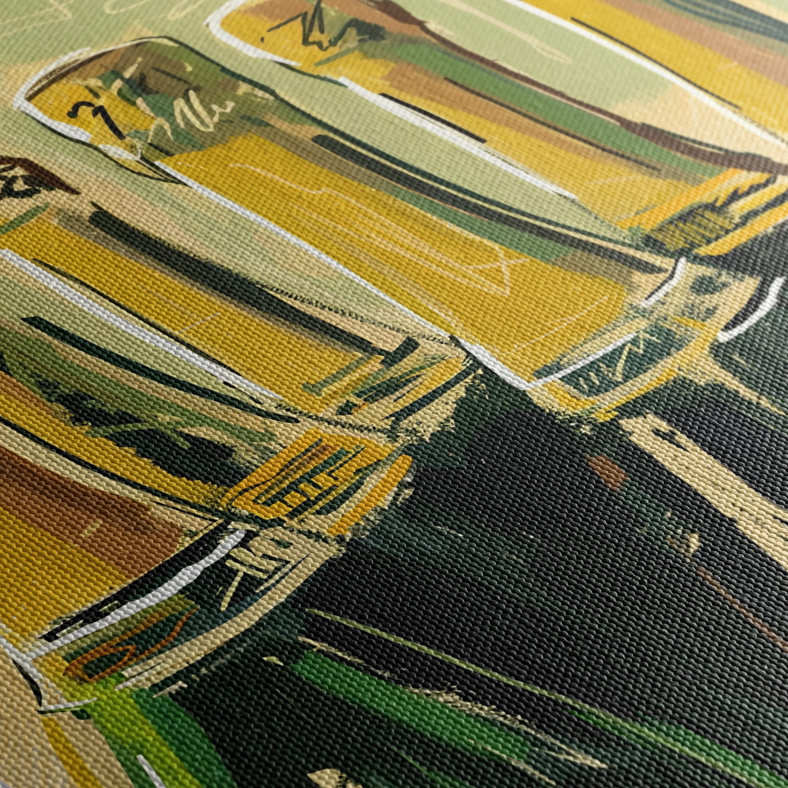 Stylized Champagne Bottles Artwork - Image 5