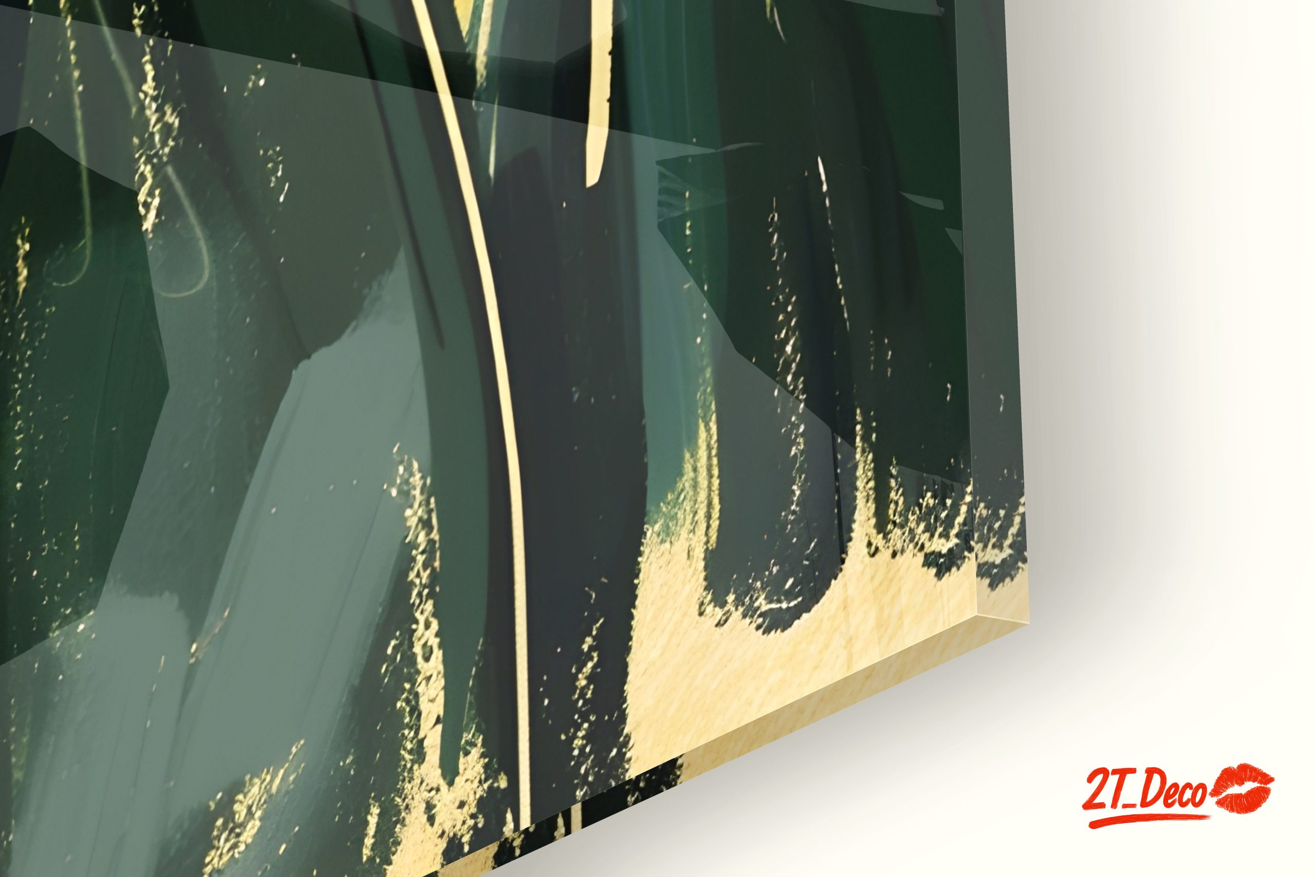 Stylized Champagne Bottles Artwork - Image 9