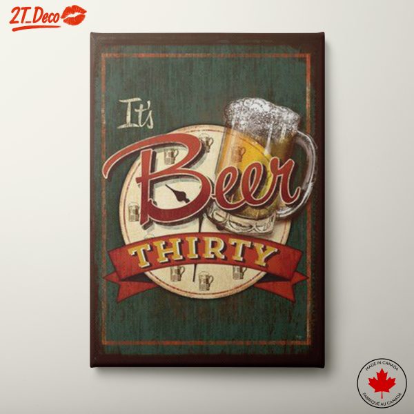 Beer Thirty Vintage Art