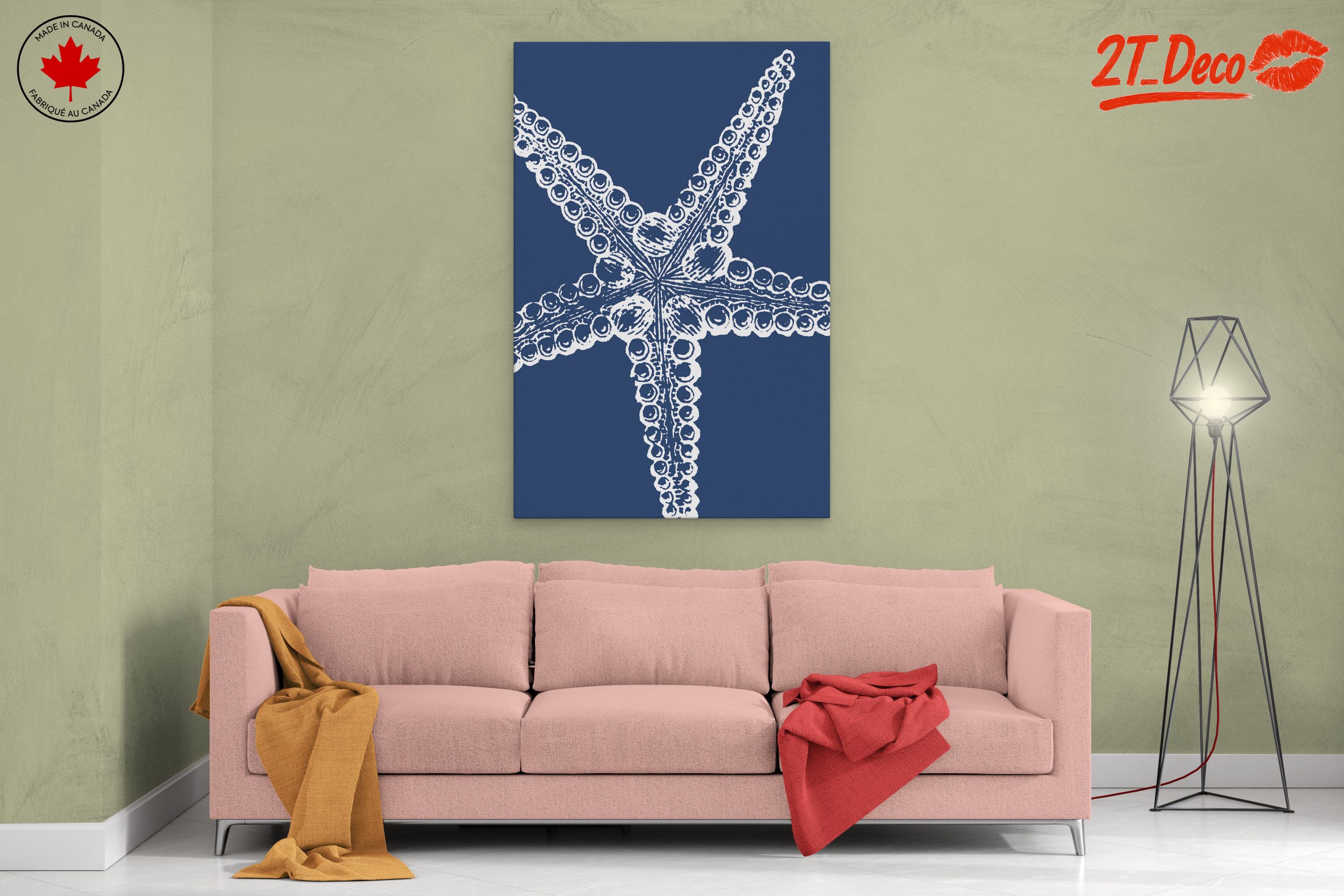 Stylized Octopus Wall Art - Image 2
