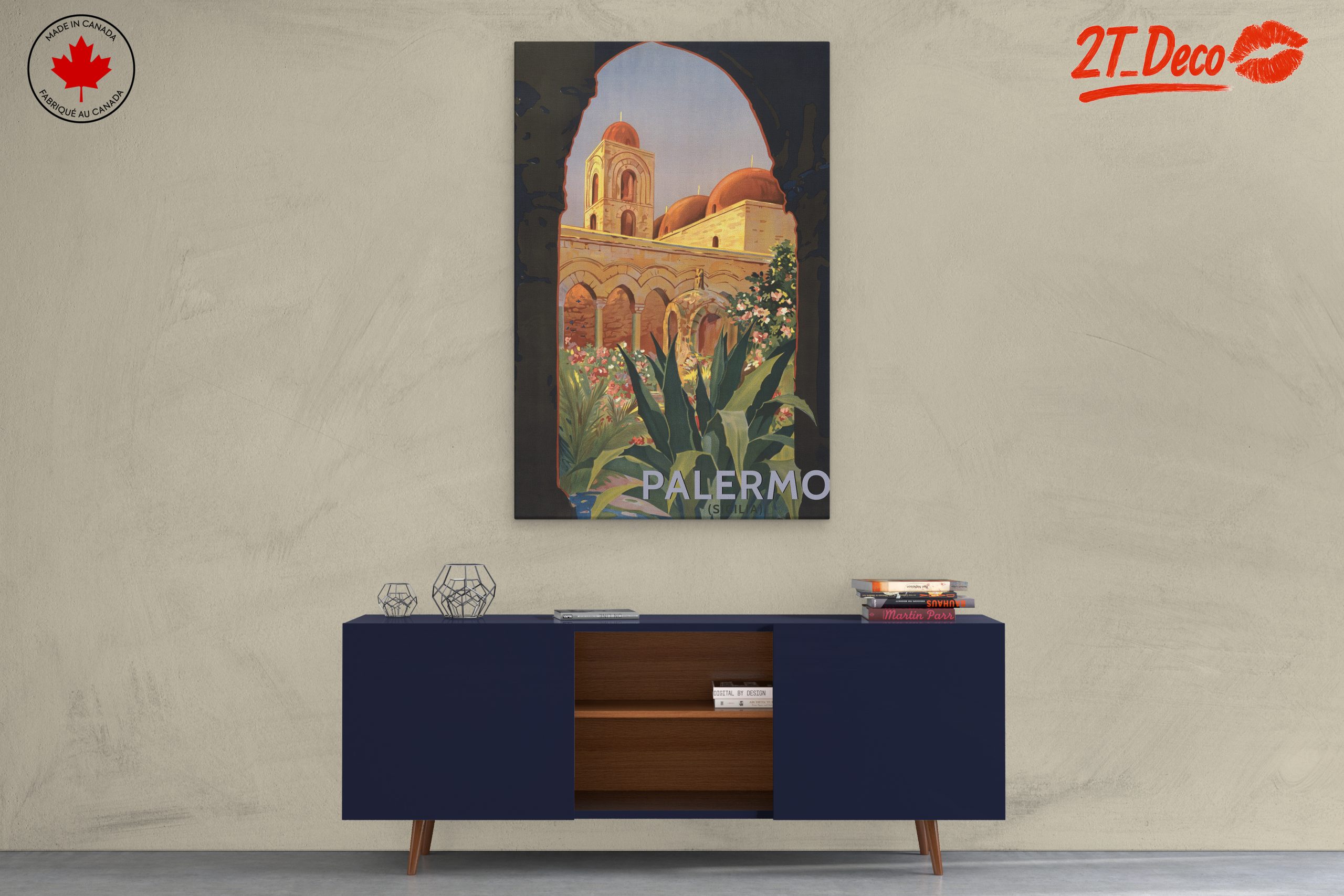 Palermo Scenic Artwork for Travel Enthusiasts - Image 3