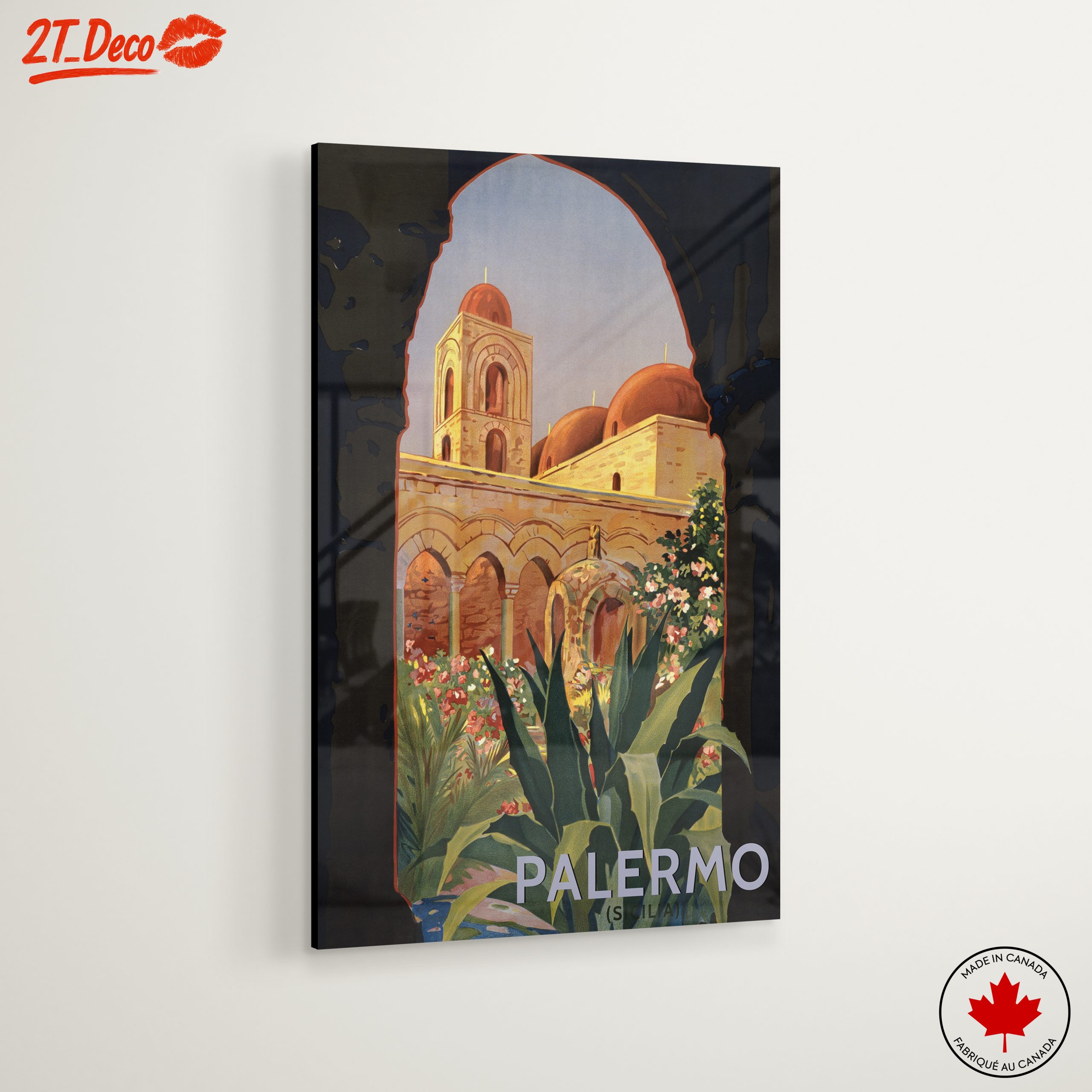 Palermo Scenic Artwork for Travel Enthusiasts - Image 6