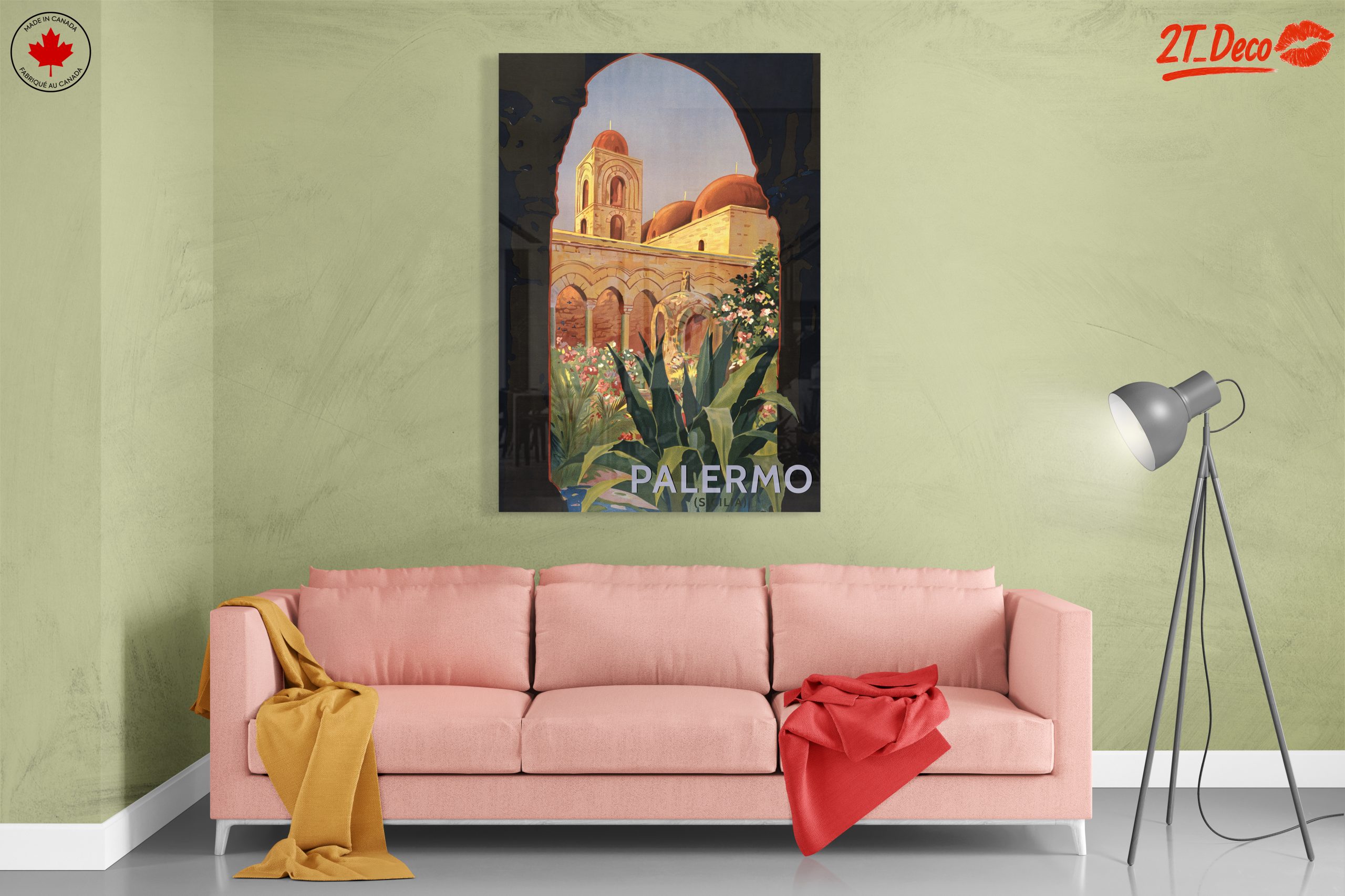 Palermo Scenic Artwork for Travel Enthusiasts - Image 7