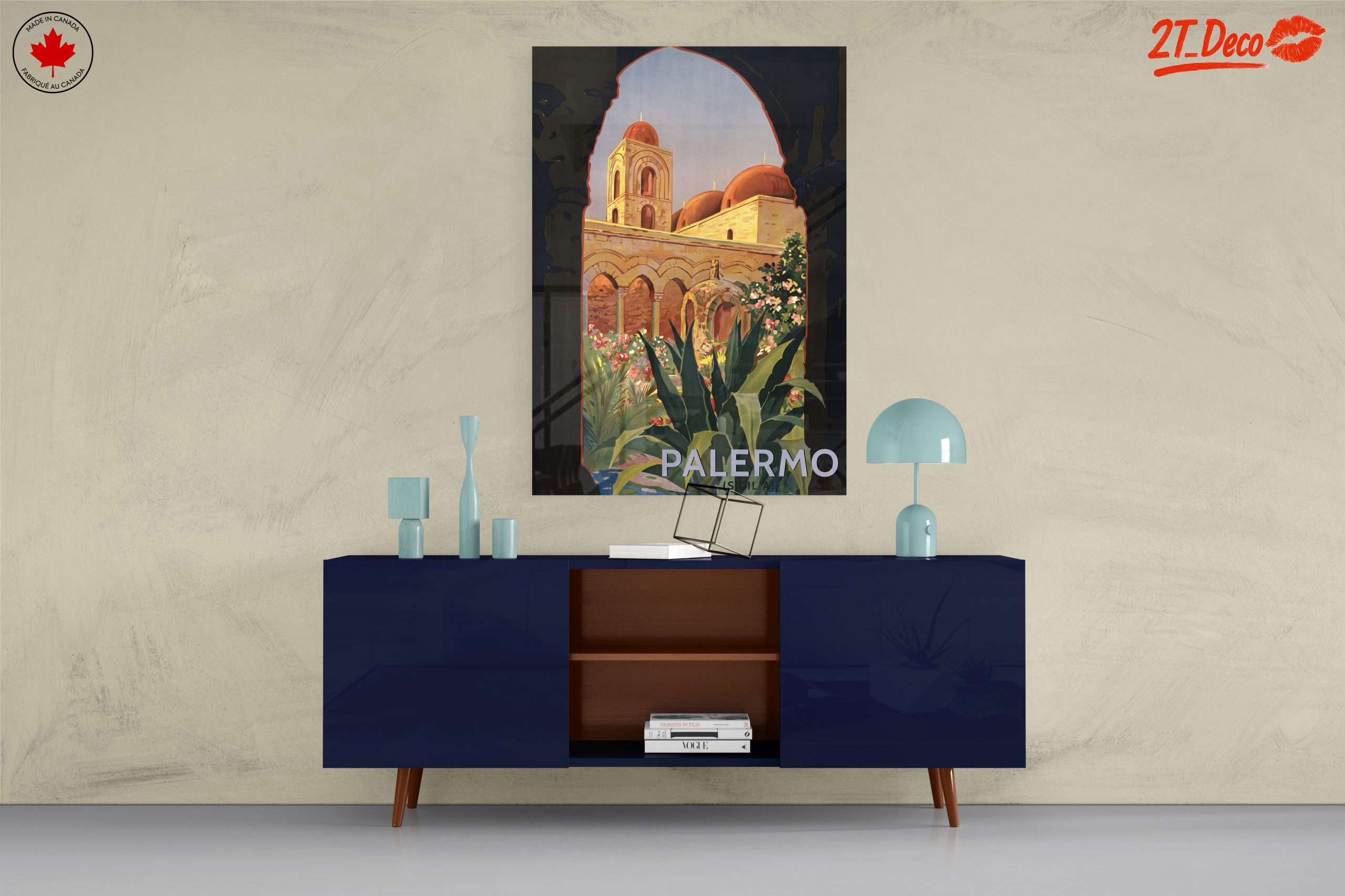 Palermo Scenic Artwork for Travel Enthusiasts - Image 8